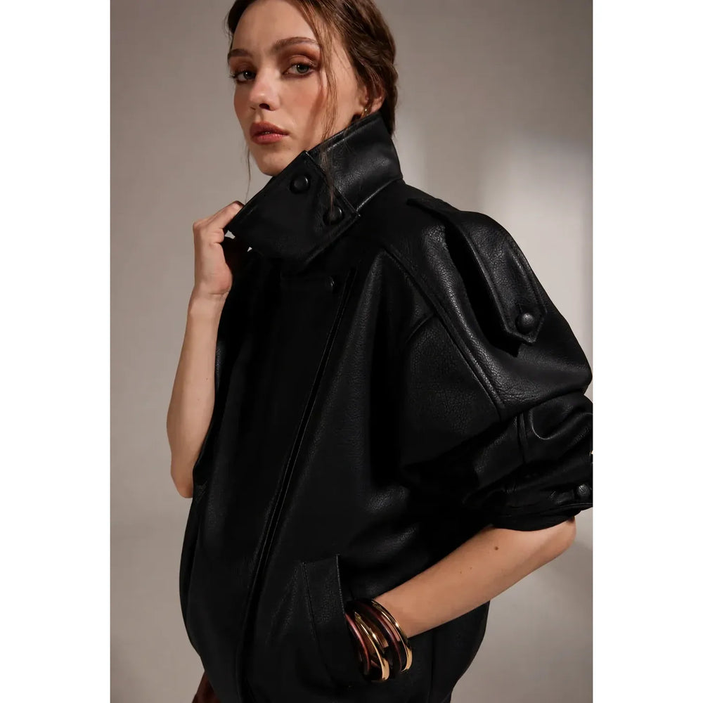 Misti Vegan Leather Jacket