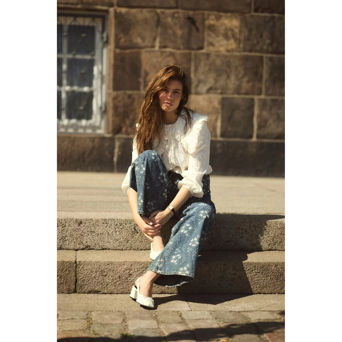 Cujilly Wide-Leg Jeans