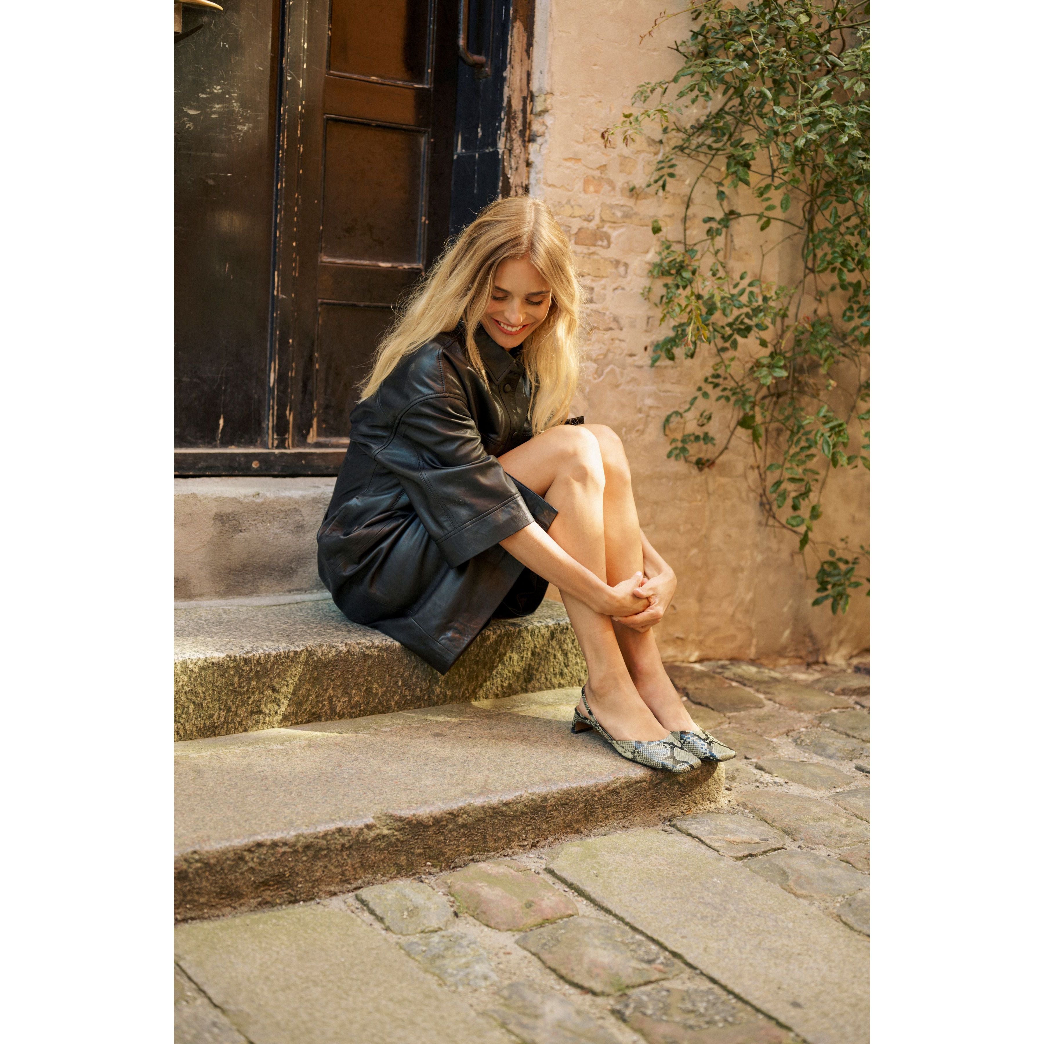 Lima Leather Dress