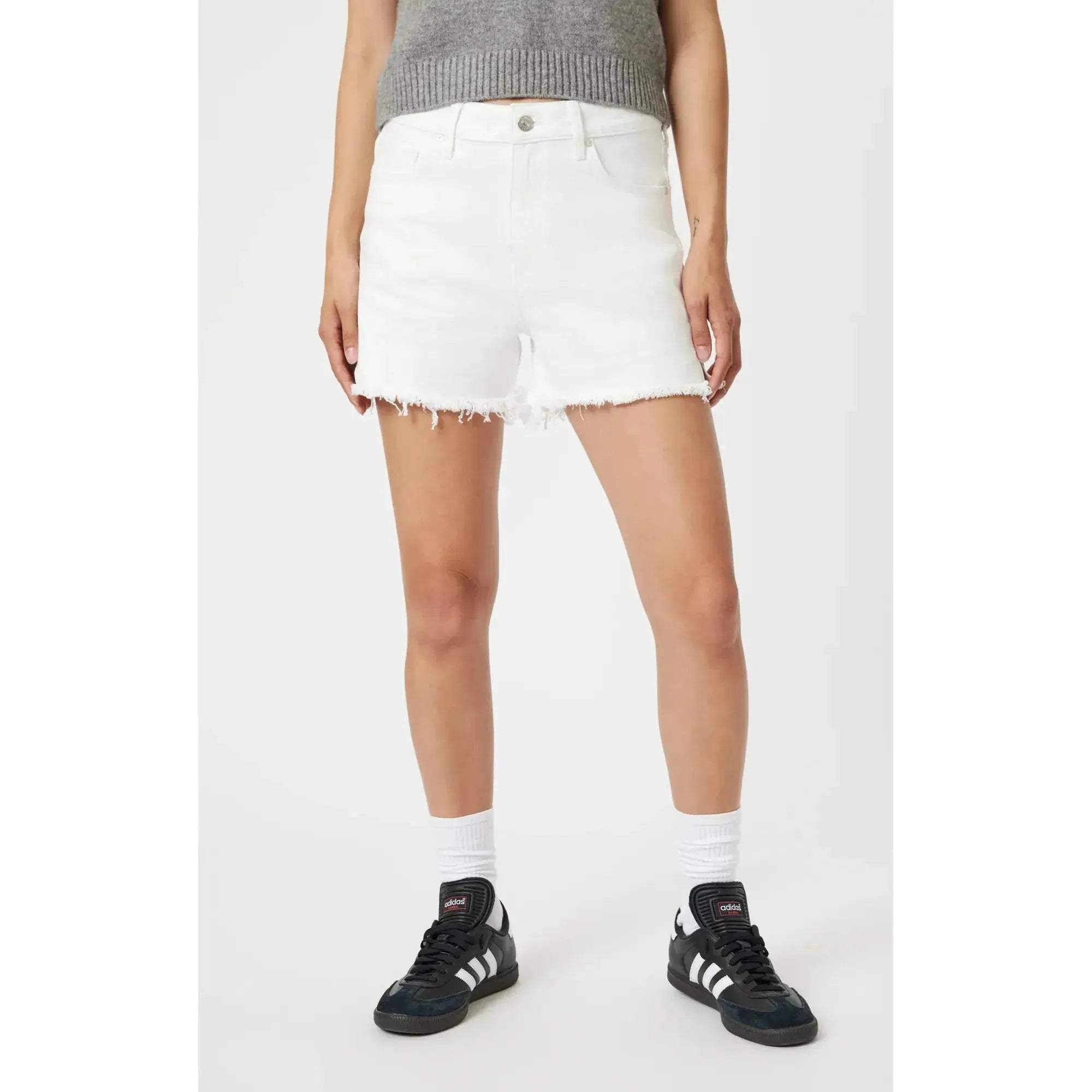 Heidi Straight Leg Shorts | High Rise