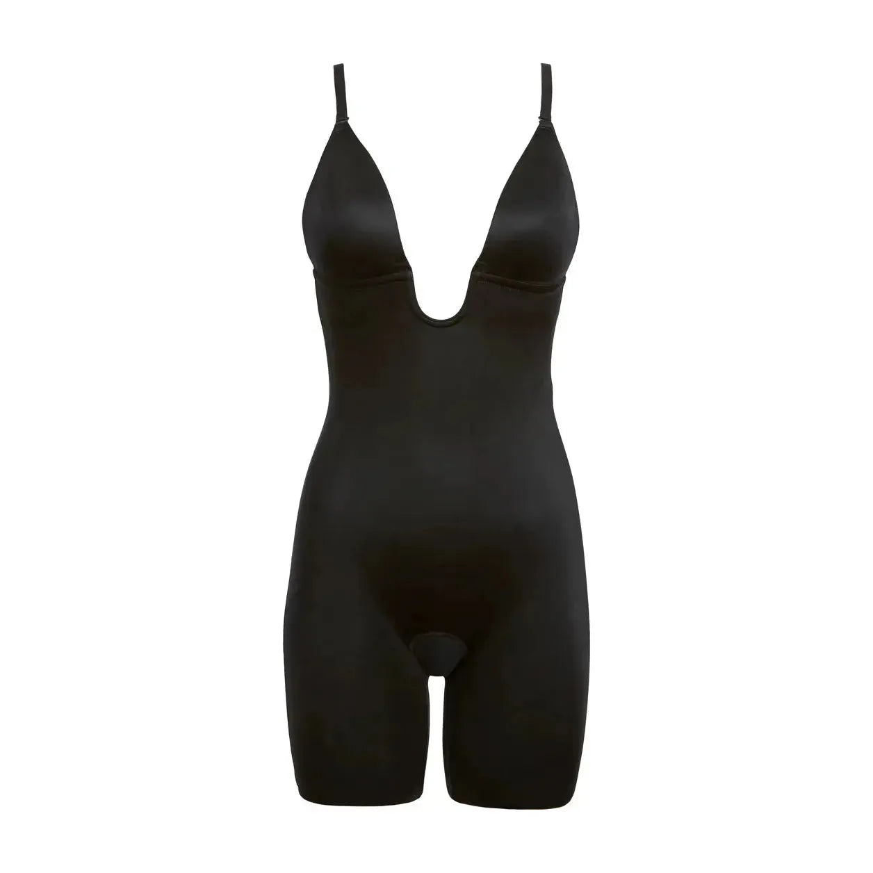 Suit Your Fancy Shaping Plunge Low-Back Mid-Thigh Bodysuit | Best Seller