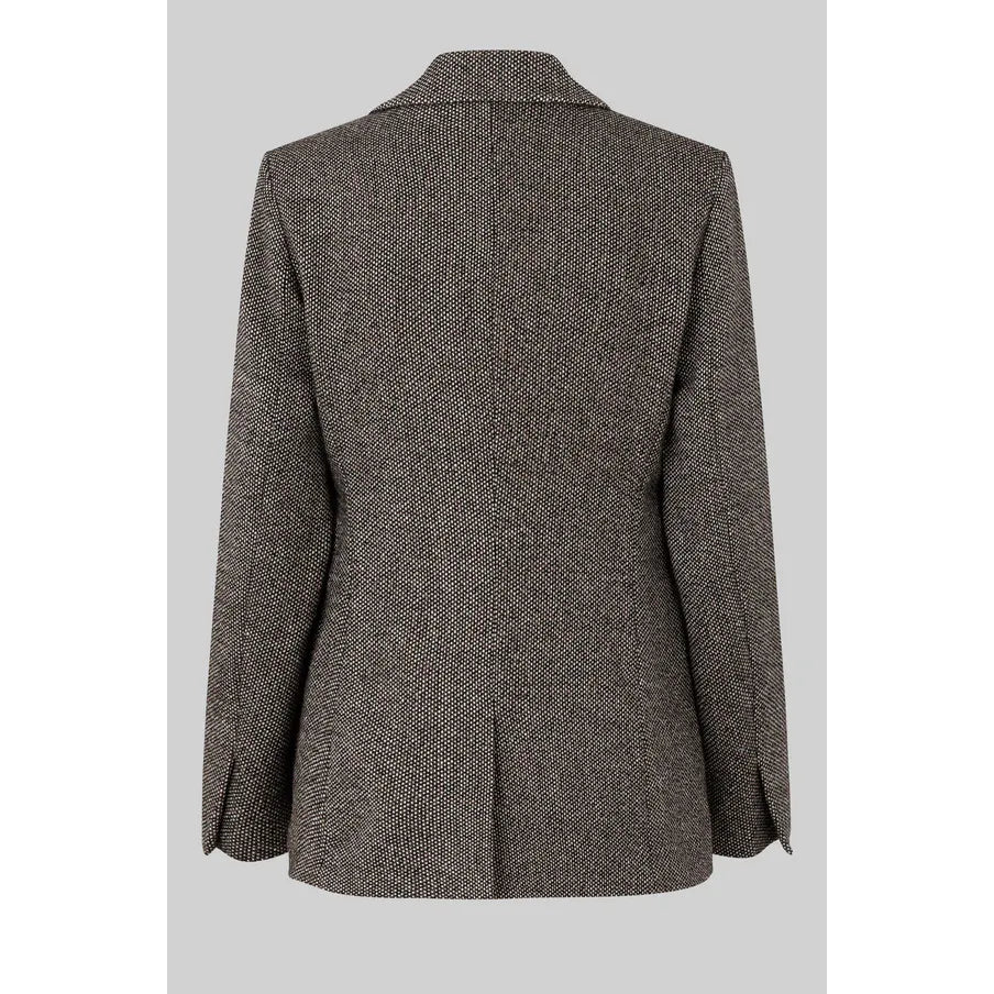 Emi Fitted Tweed Blazer