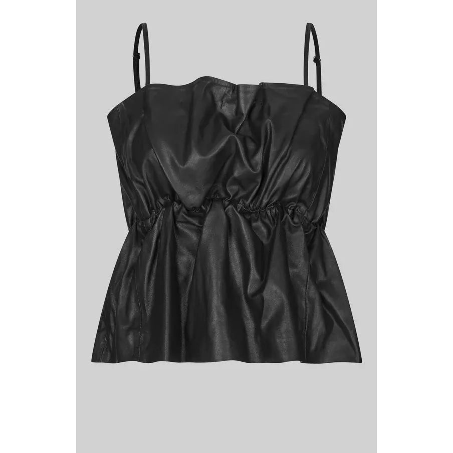 Cova Leather Top