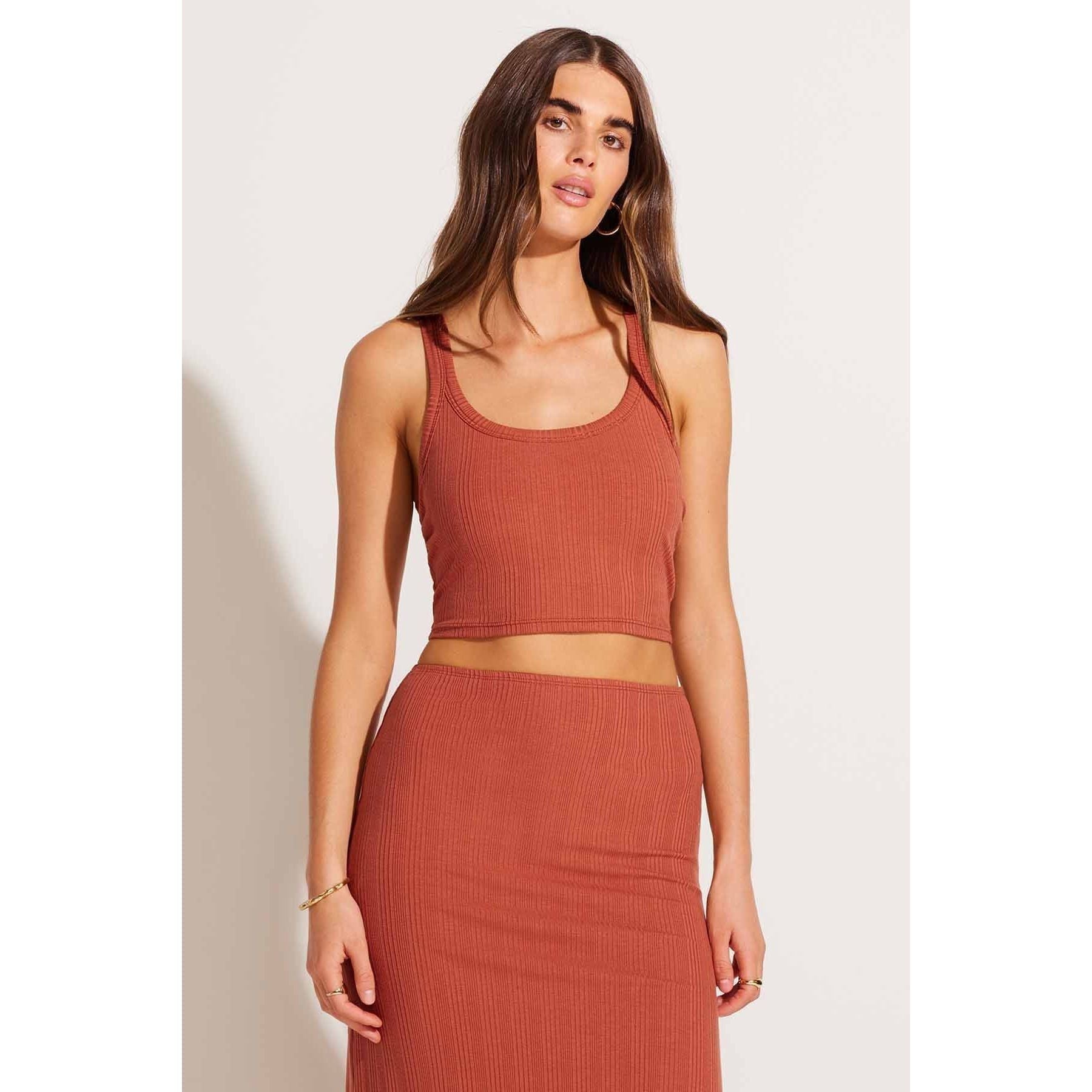 Organic Rib Thalia Crop Top