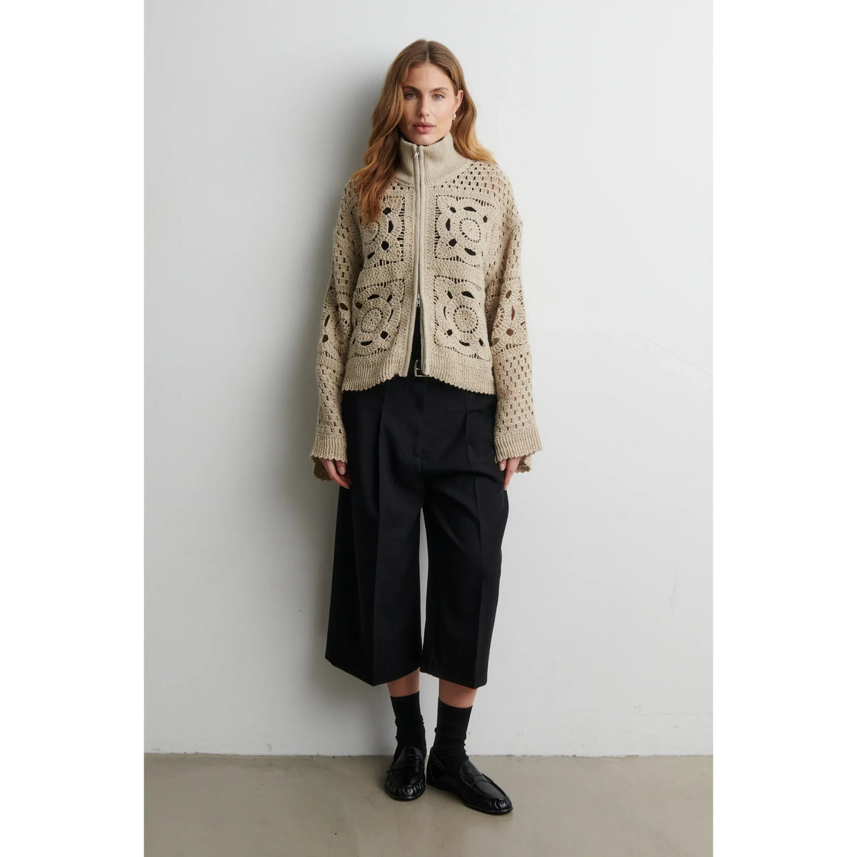 Sella Cropped Trousers