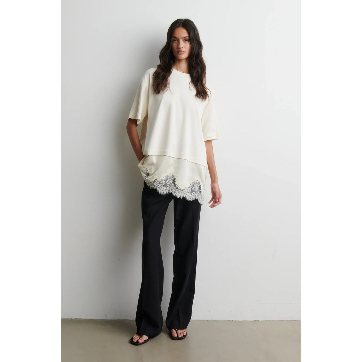Vaccara Lace Tee