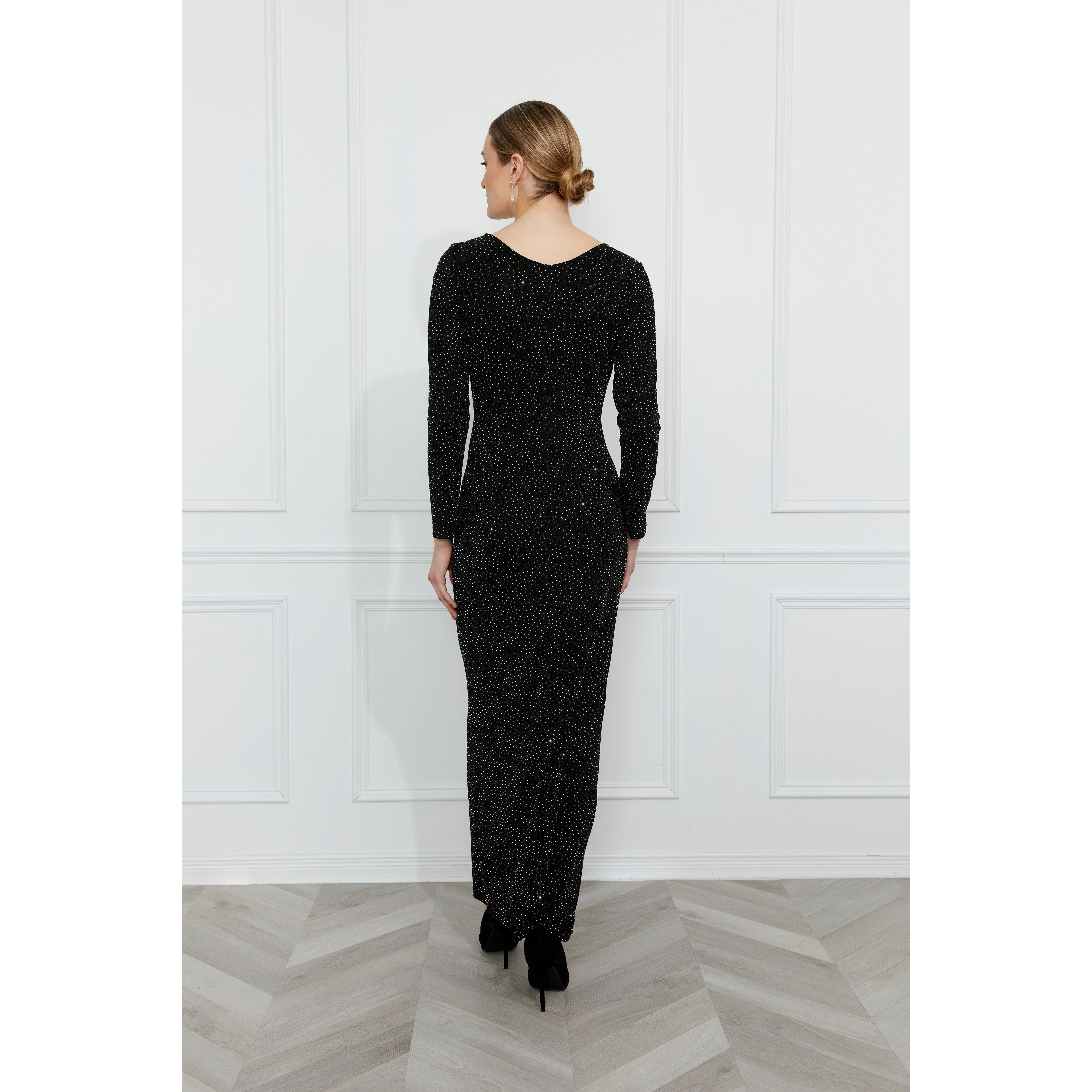 Frank Lyman Bodycon Maxi Dress With Slit Style 259260