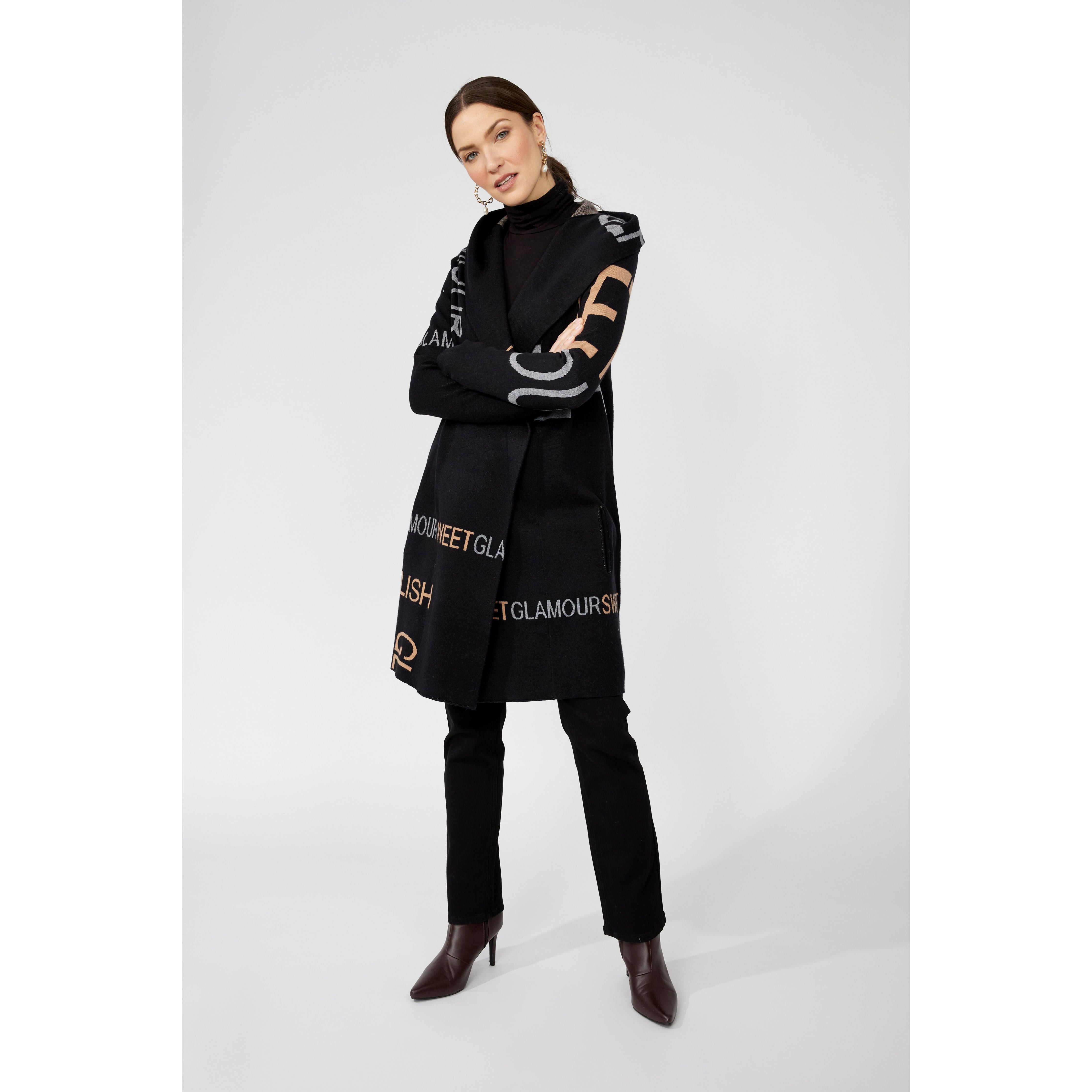 Frank Lyman Hooded Cardigan 253846