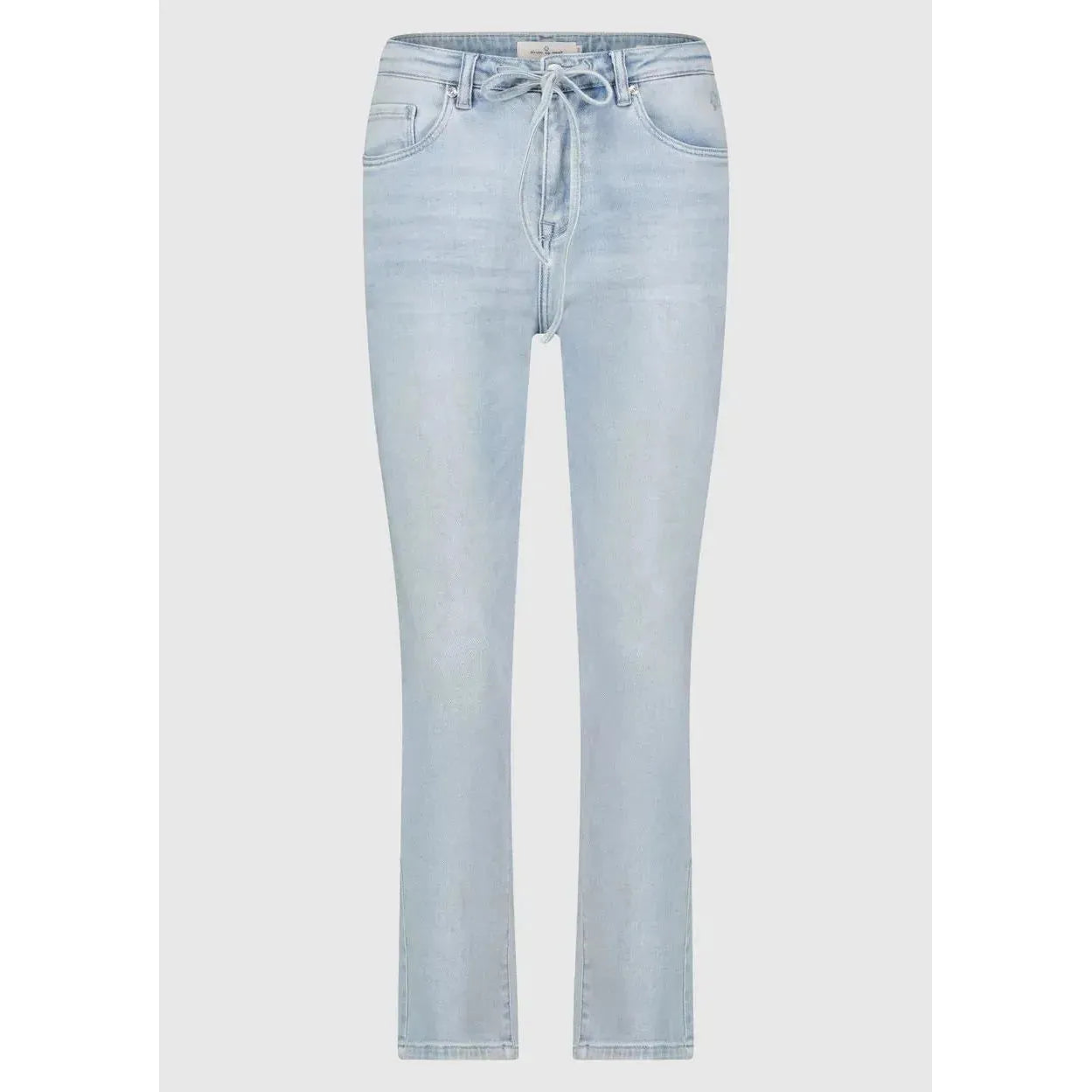 Amber Mid-Rise Straight Fit Jeans