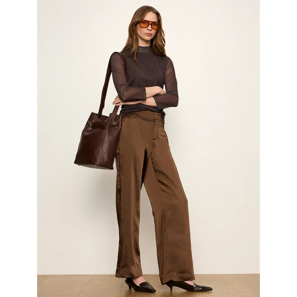 Spotlight Satin Trouser