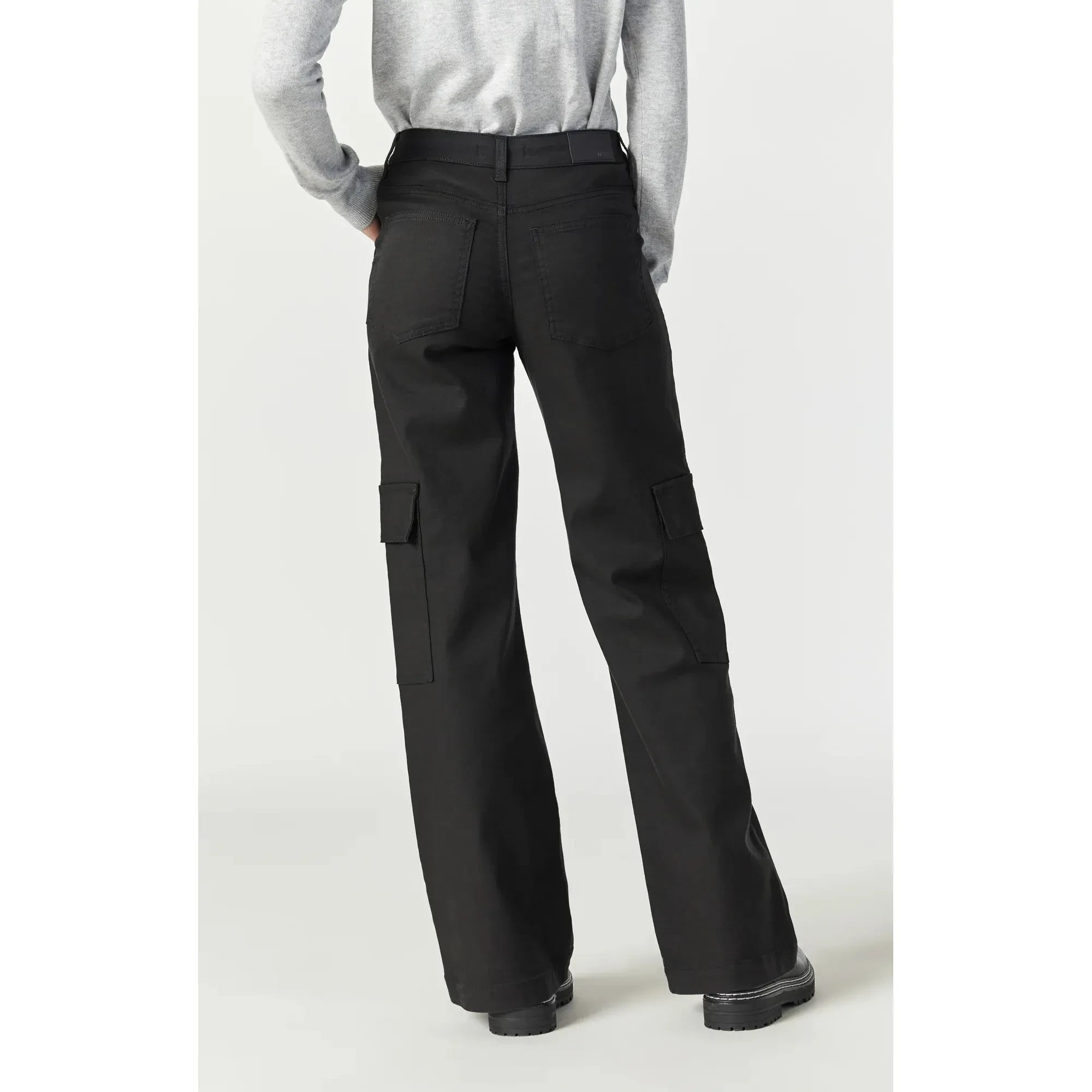 Alva Straight Leg Cargo Pants | High Rise