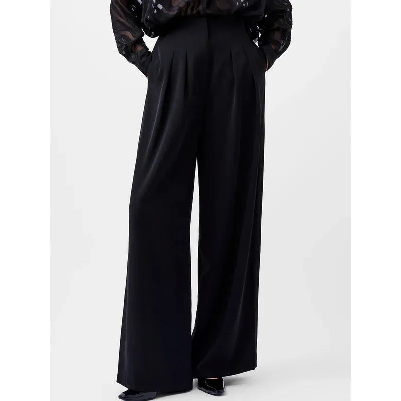 Harrie Suiting Wide Leg Trousers