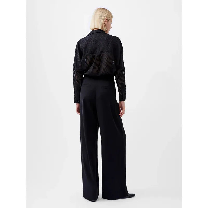 Harrie Suiting Wide Leg Trousers