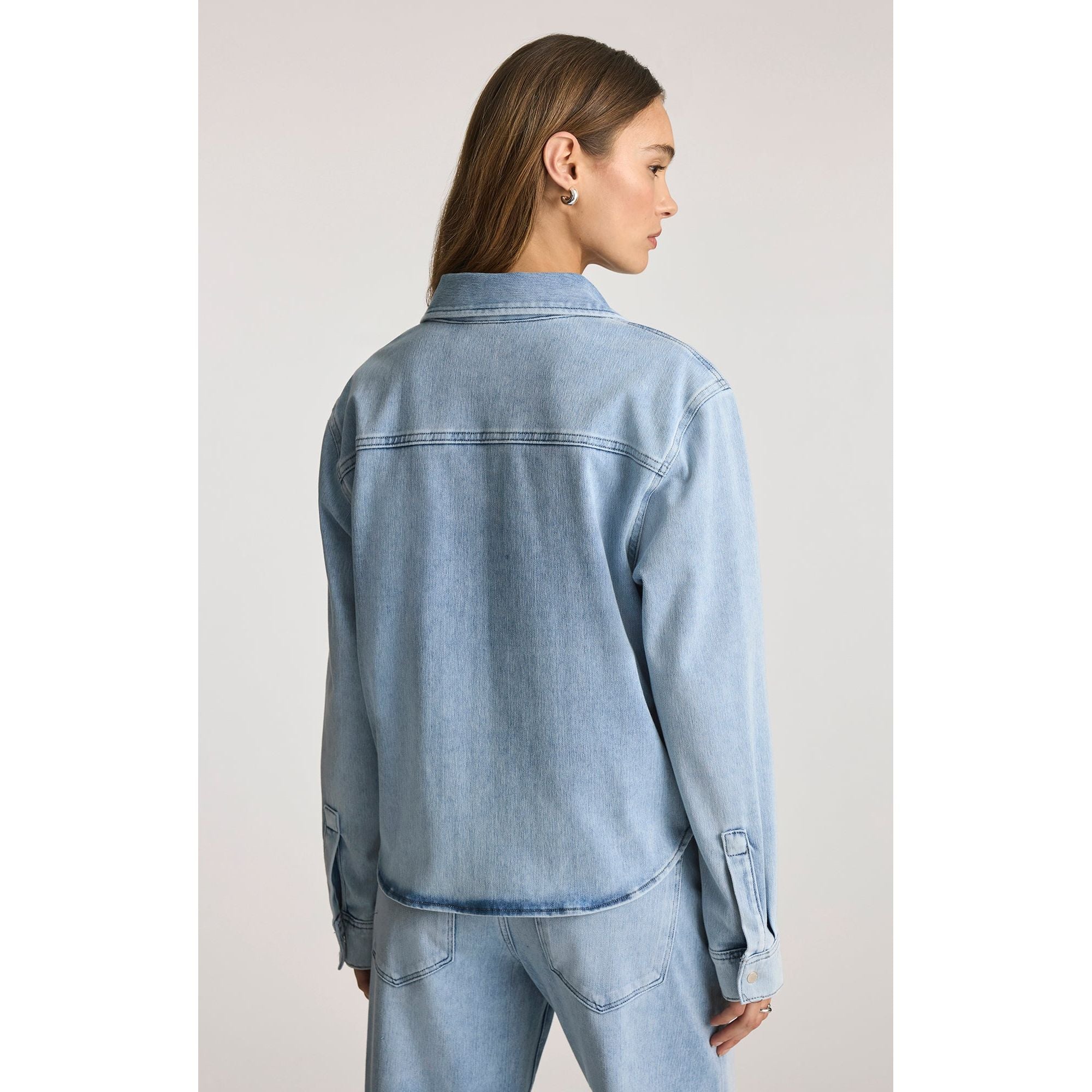 Tia Denim Shirt Jacket