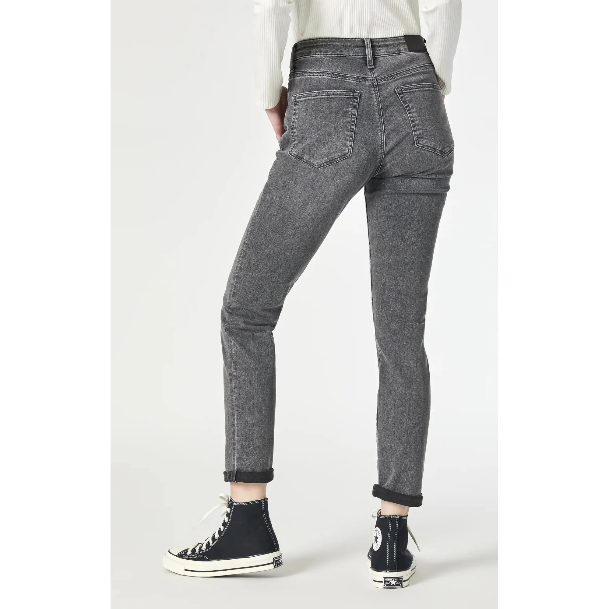 Kathleen Slim Boyfriend Jeans | Mid Rise