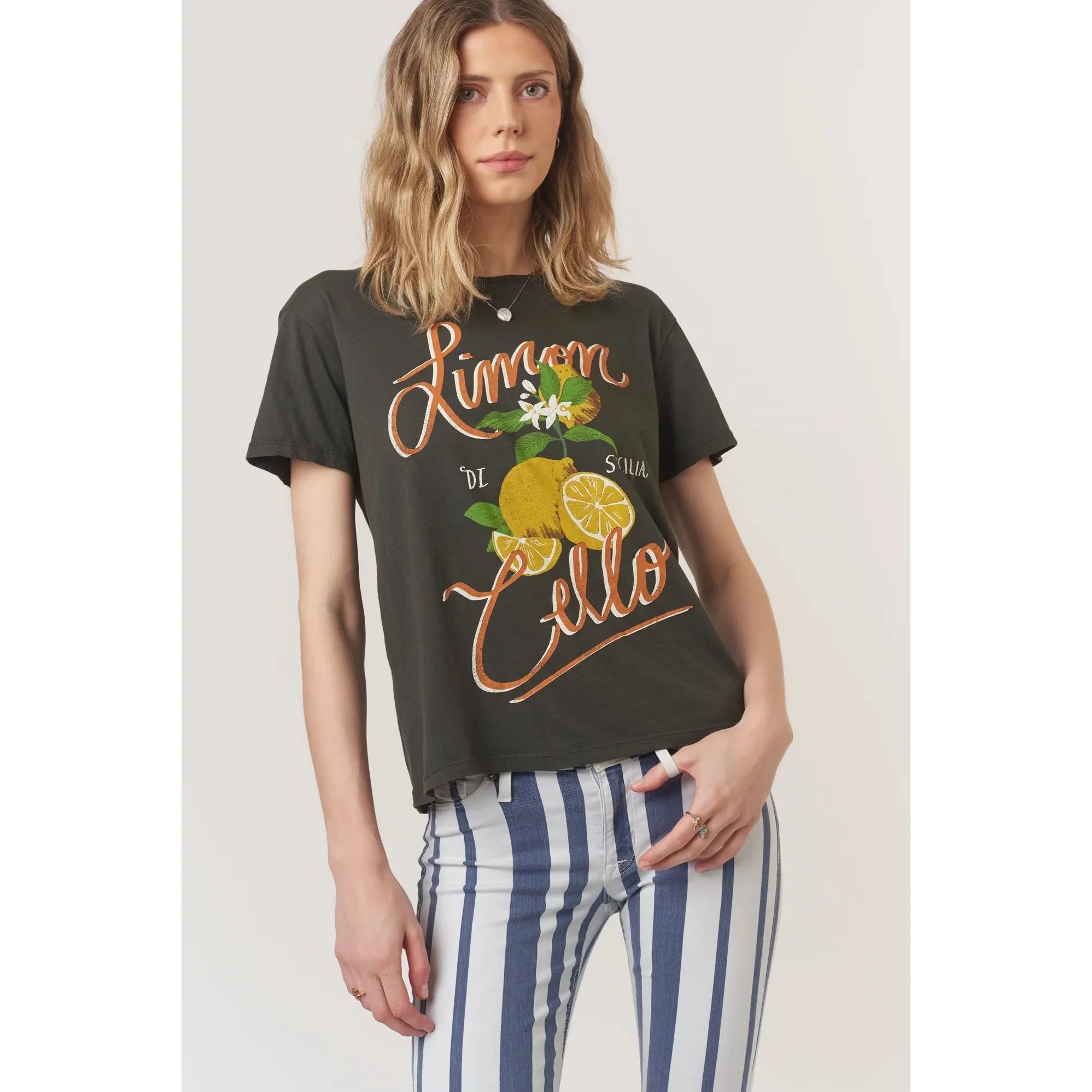 Limon Cello Tee - Vintage Black