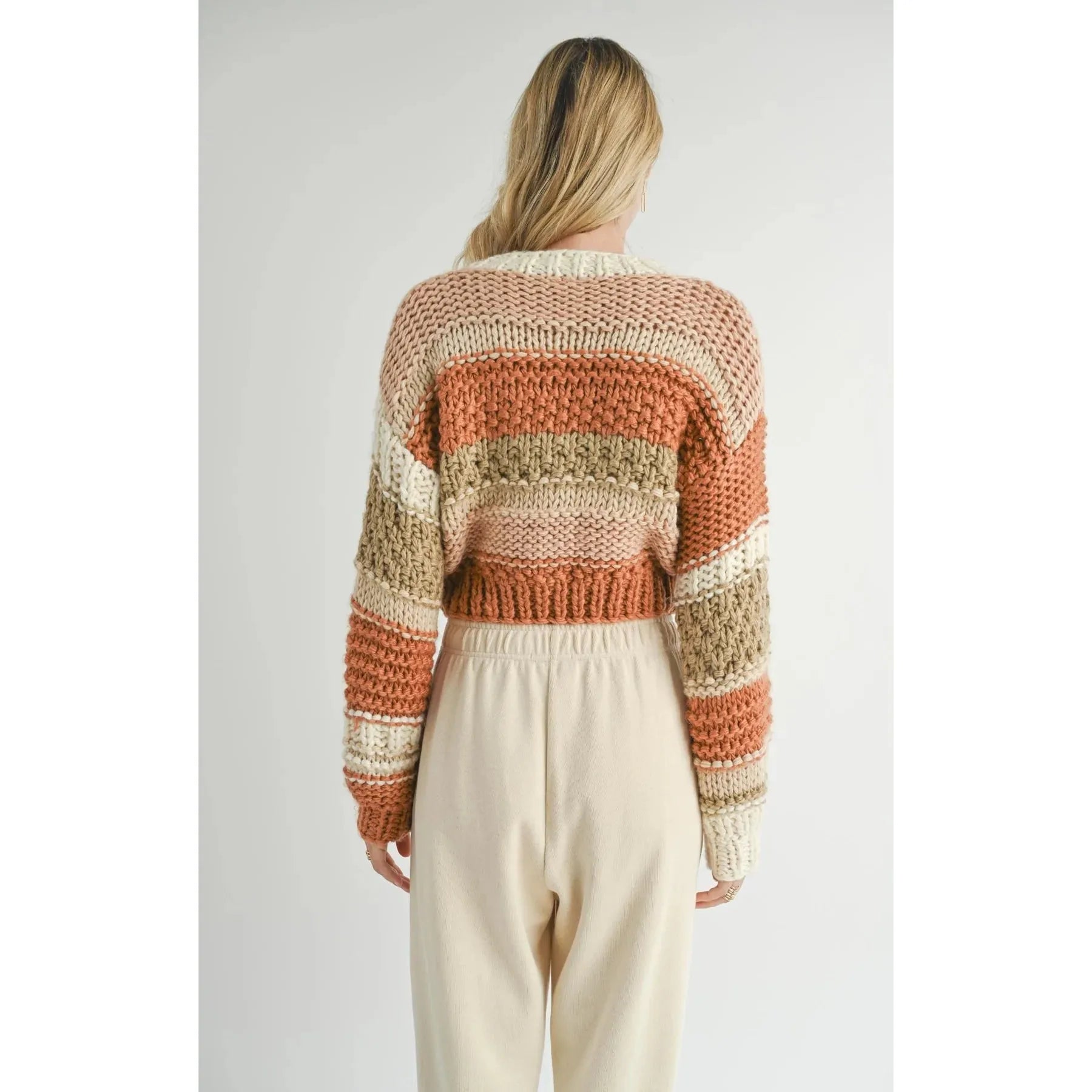 Butter Pecan Chunky Sweater