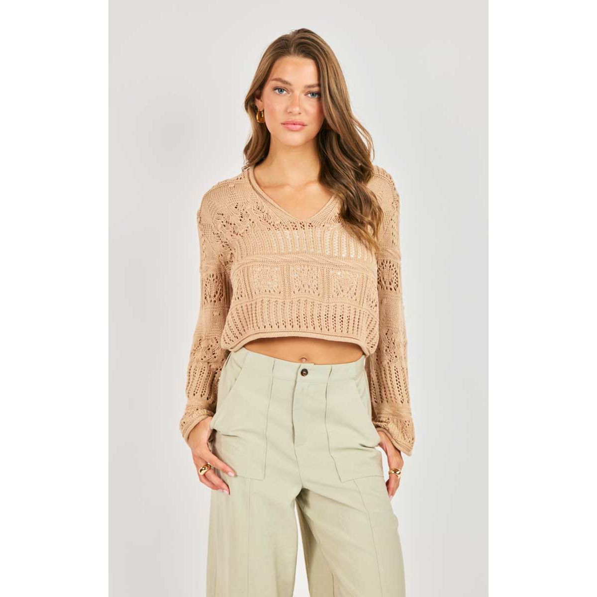 Liquid Soul V Neck Sweater