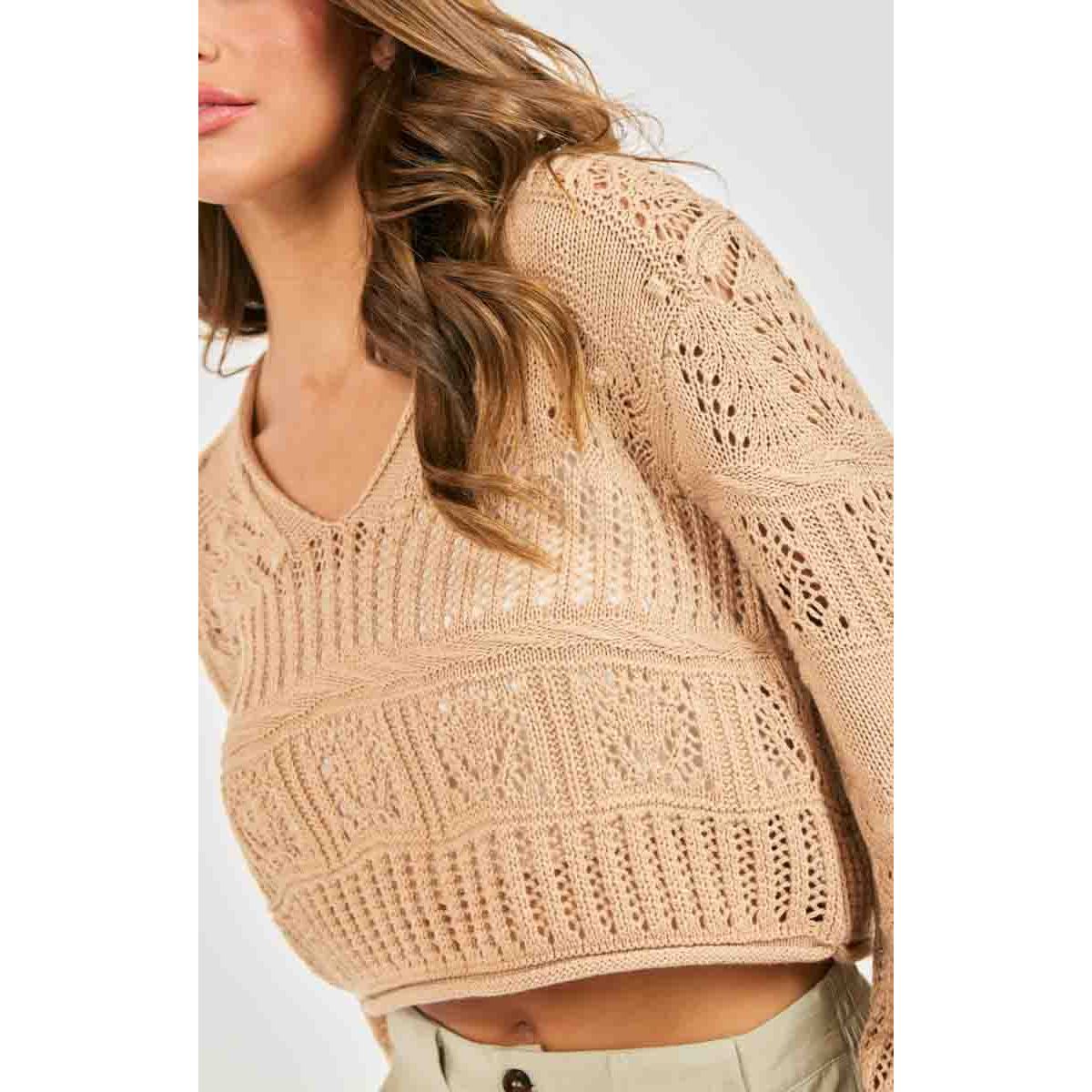 Liquid Soul V Neck Sweater