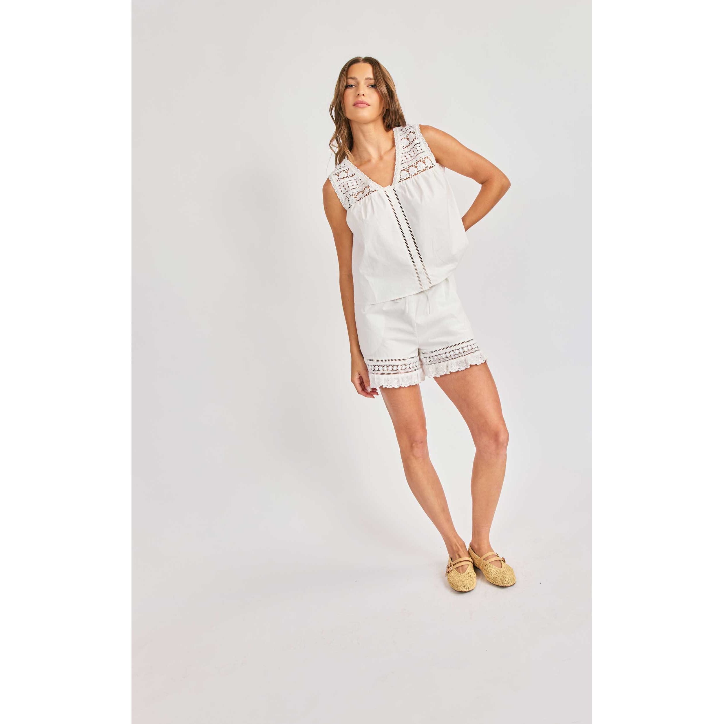 Lowtide Lace Sleeveless Top