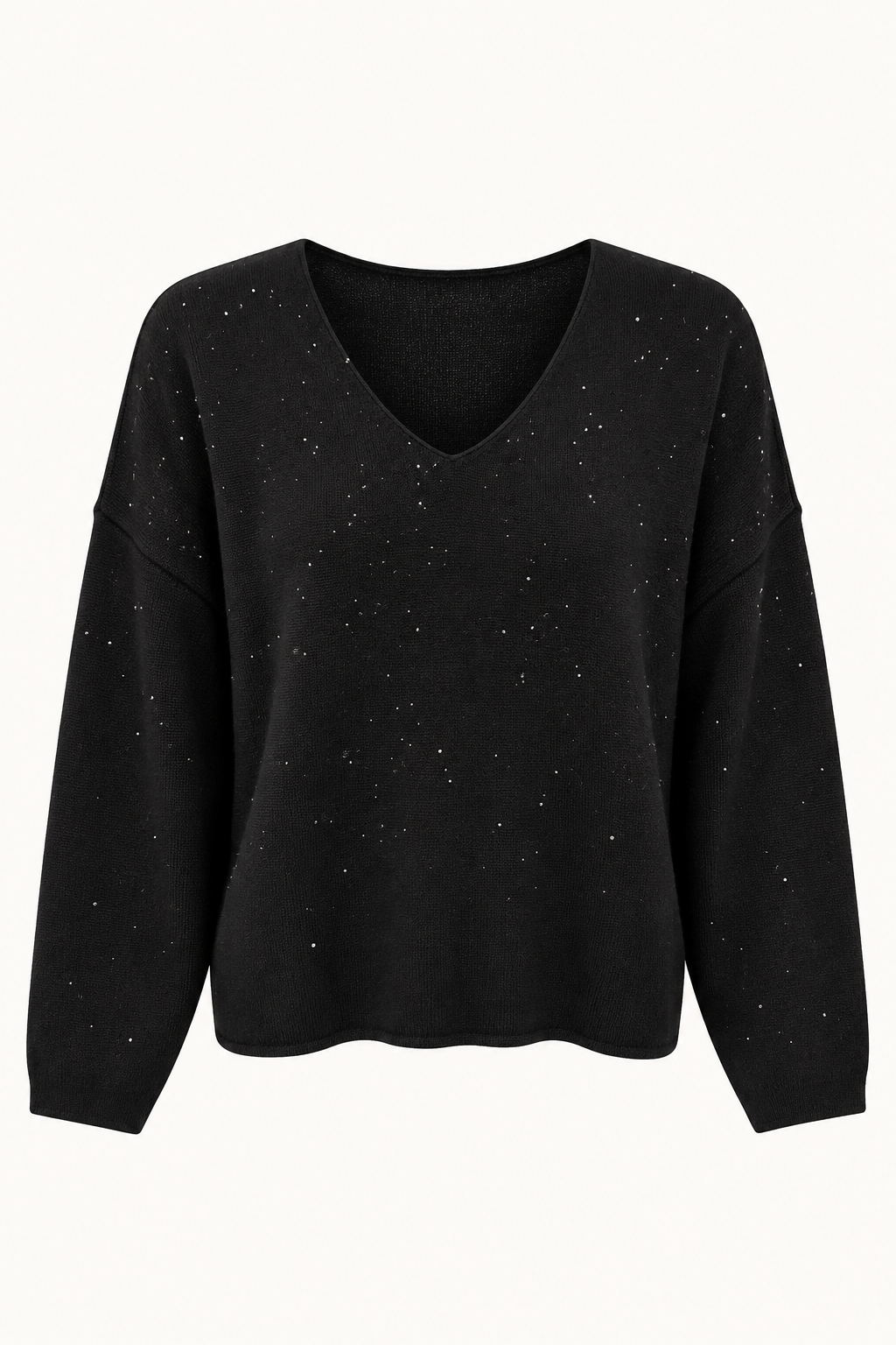 Sparkle V-Neck Sweater