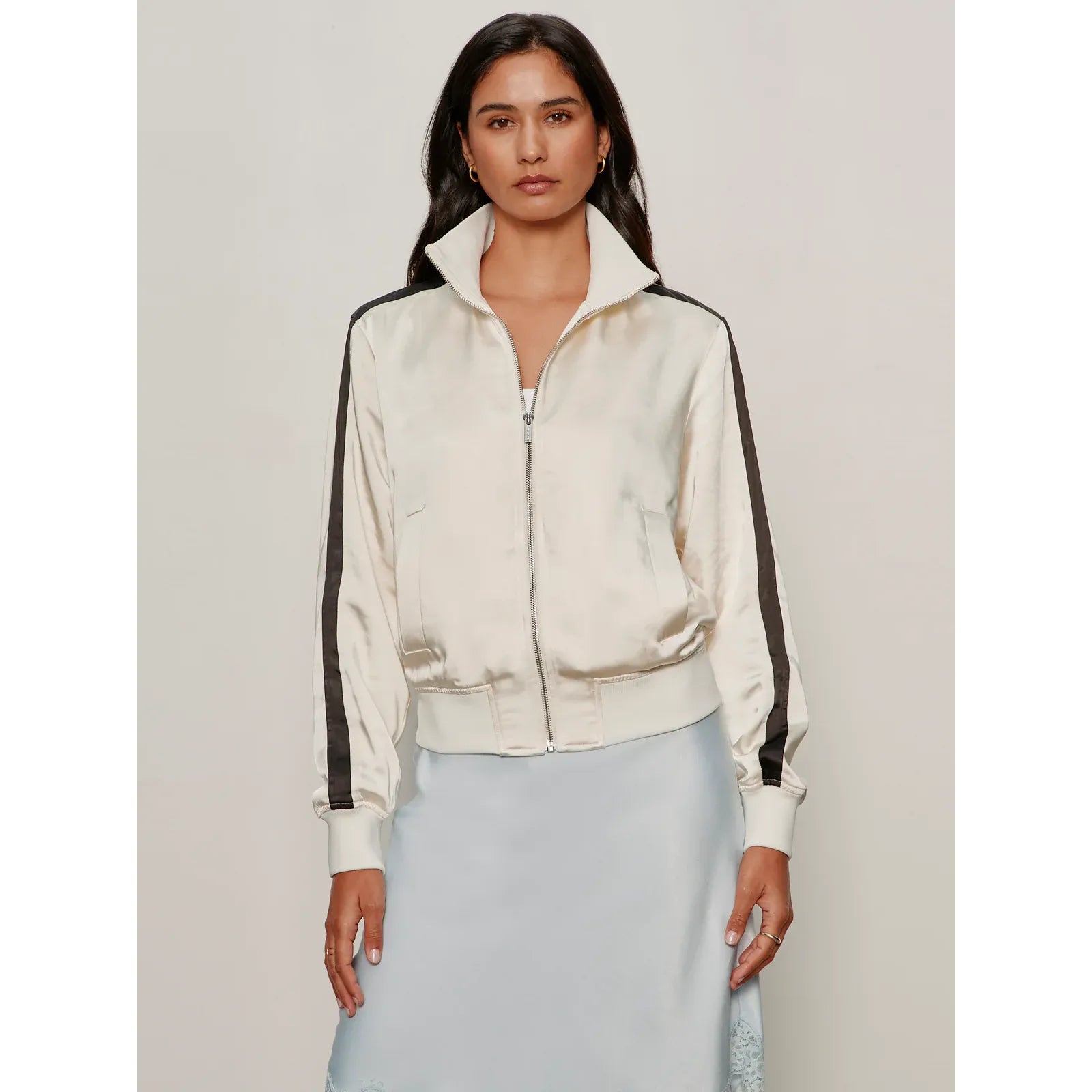 Satin Track Jacket