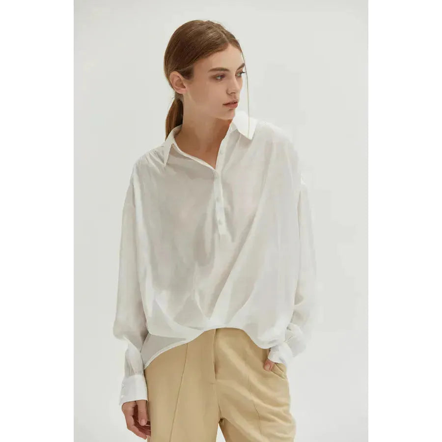 Maeve Surplice Woven Top