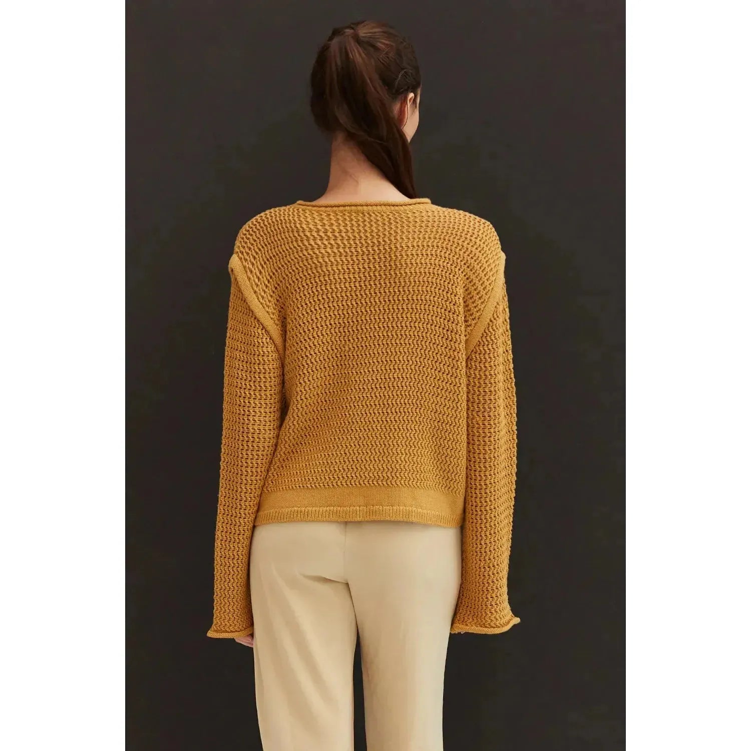 Salma Weave Pullover