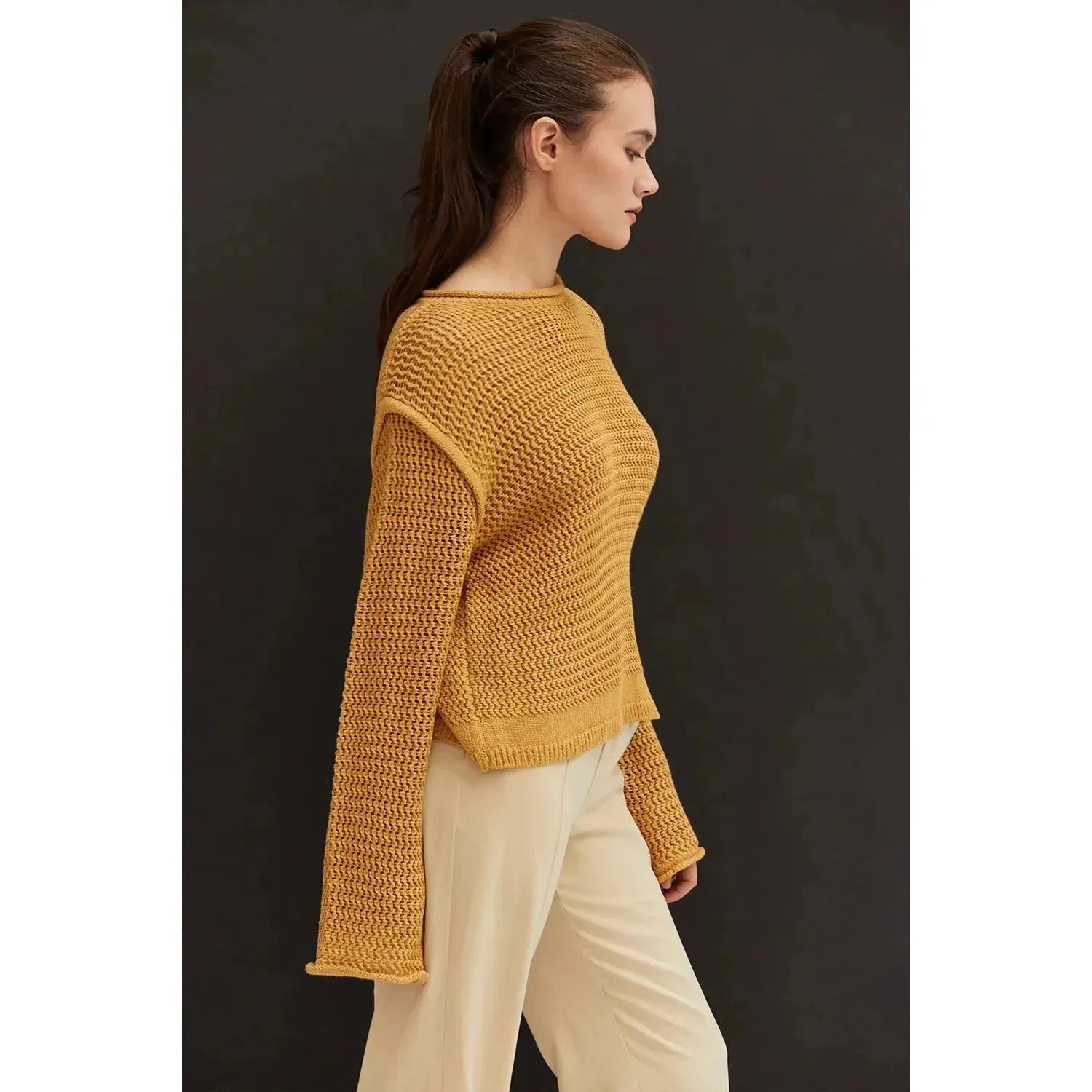 Salma Weave Pullover