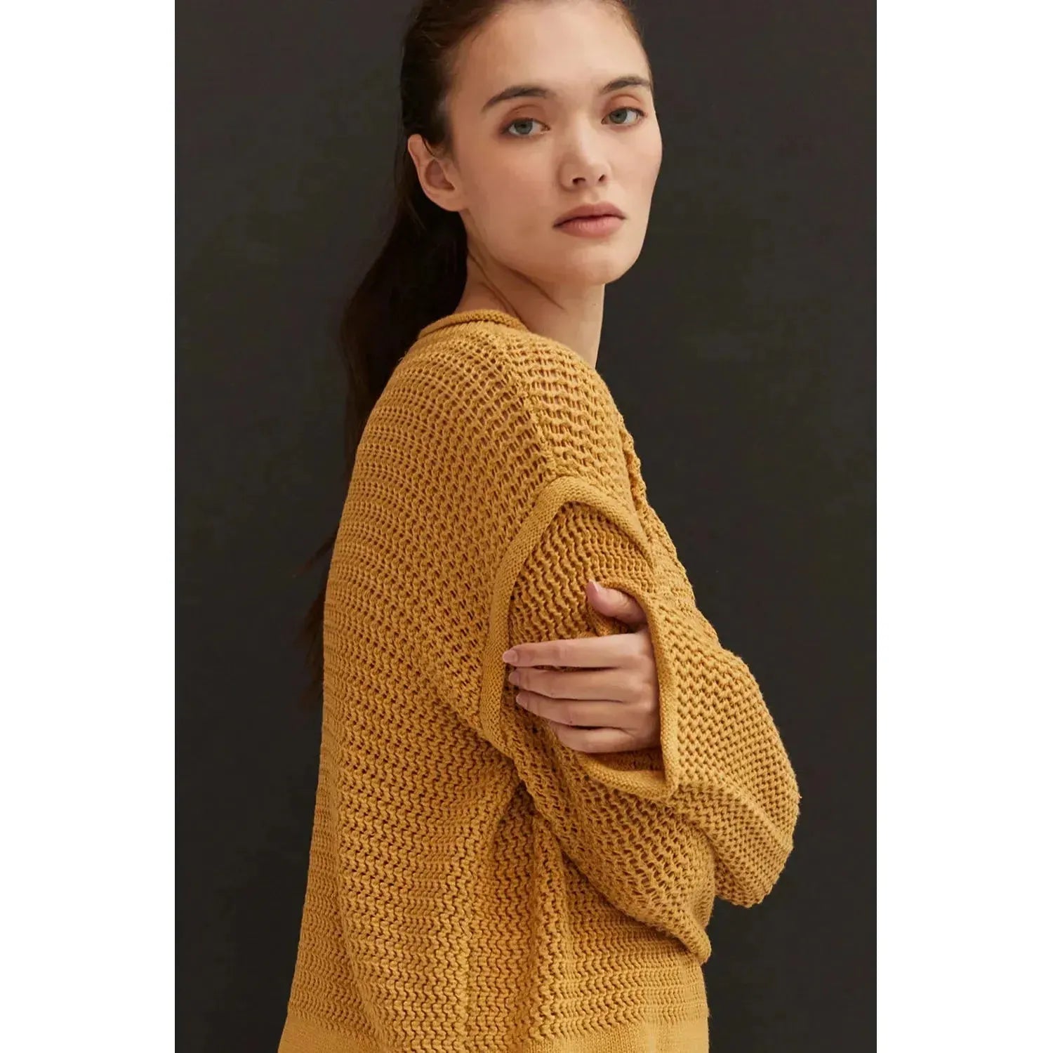 Salma Weave Pullover