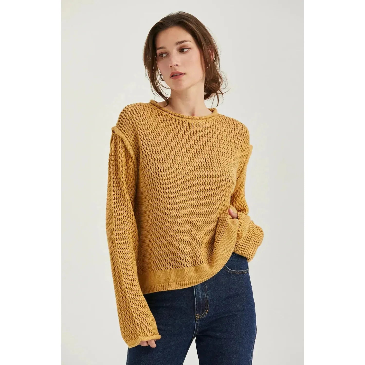 Salma Weave Pullover