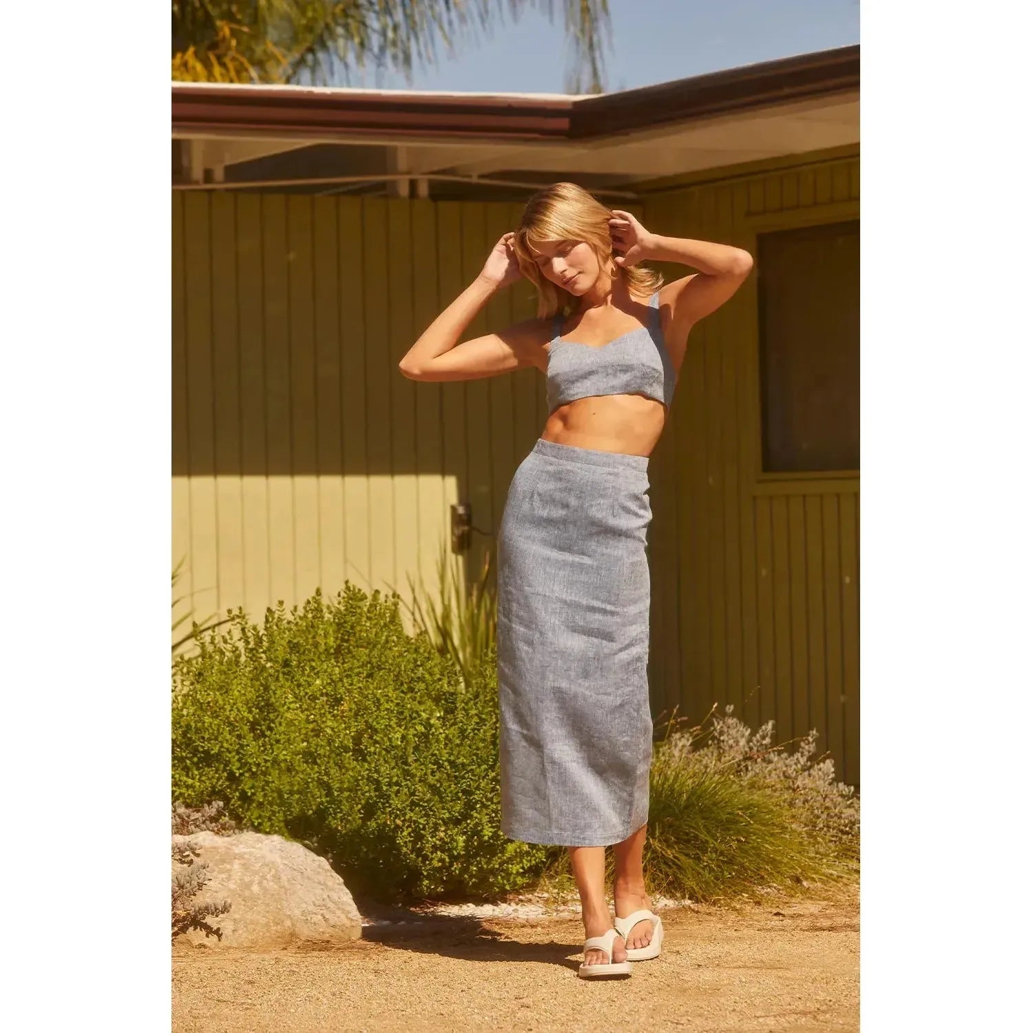 Daniella Linen Skirt