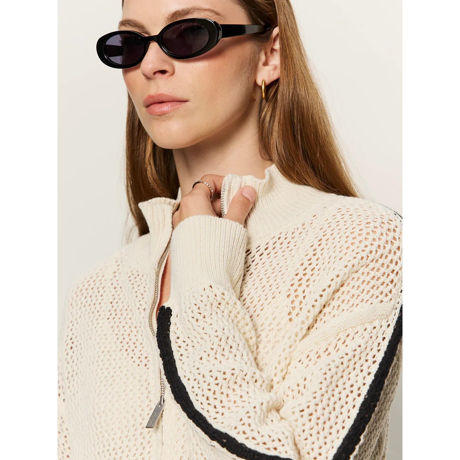 Open Stich Track Jacket