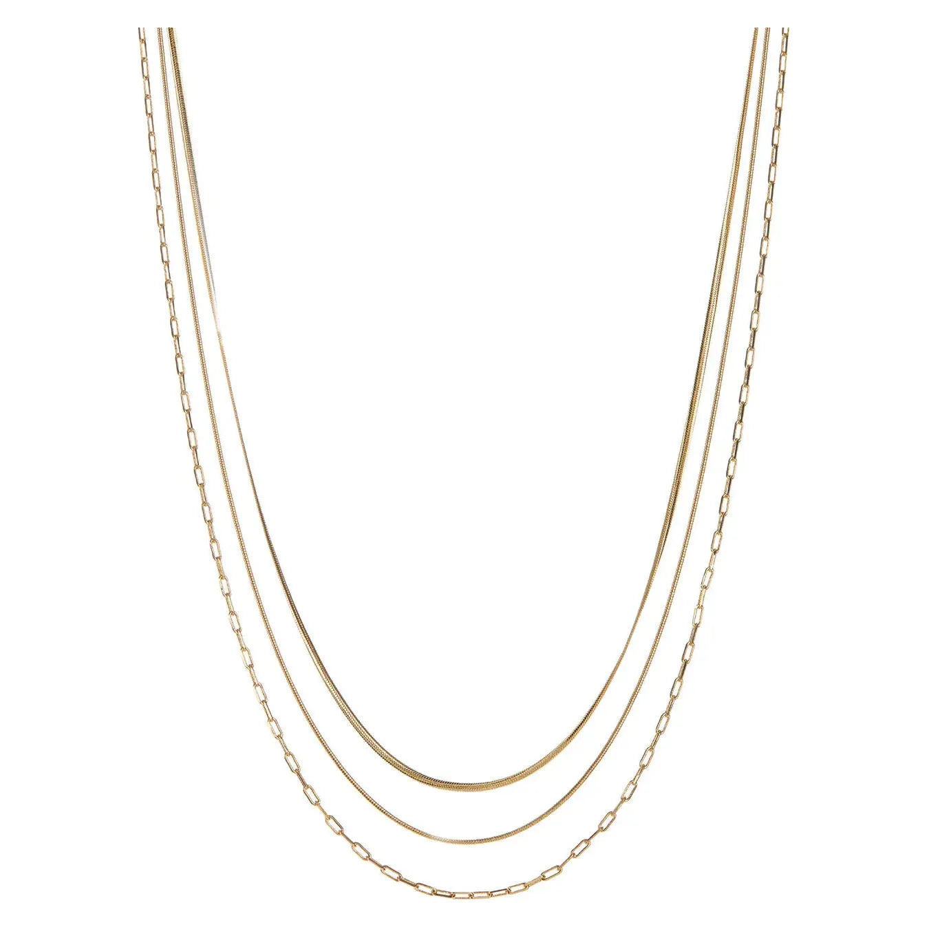 Chandon Multi Chain Charm Necklace