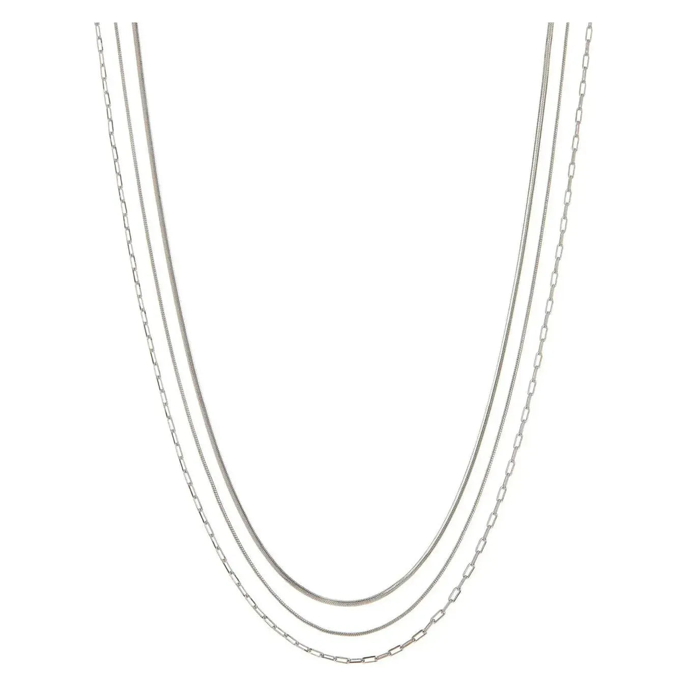 Chandon Multi Chain Charm Necklace