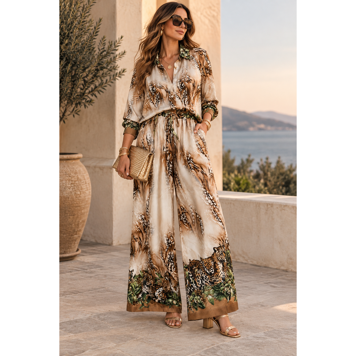 The Savanna Wide-Leg Pants