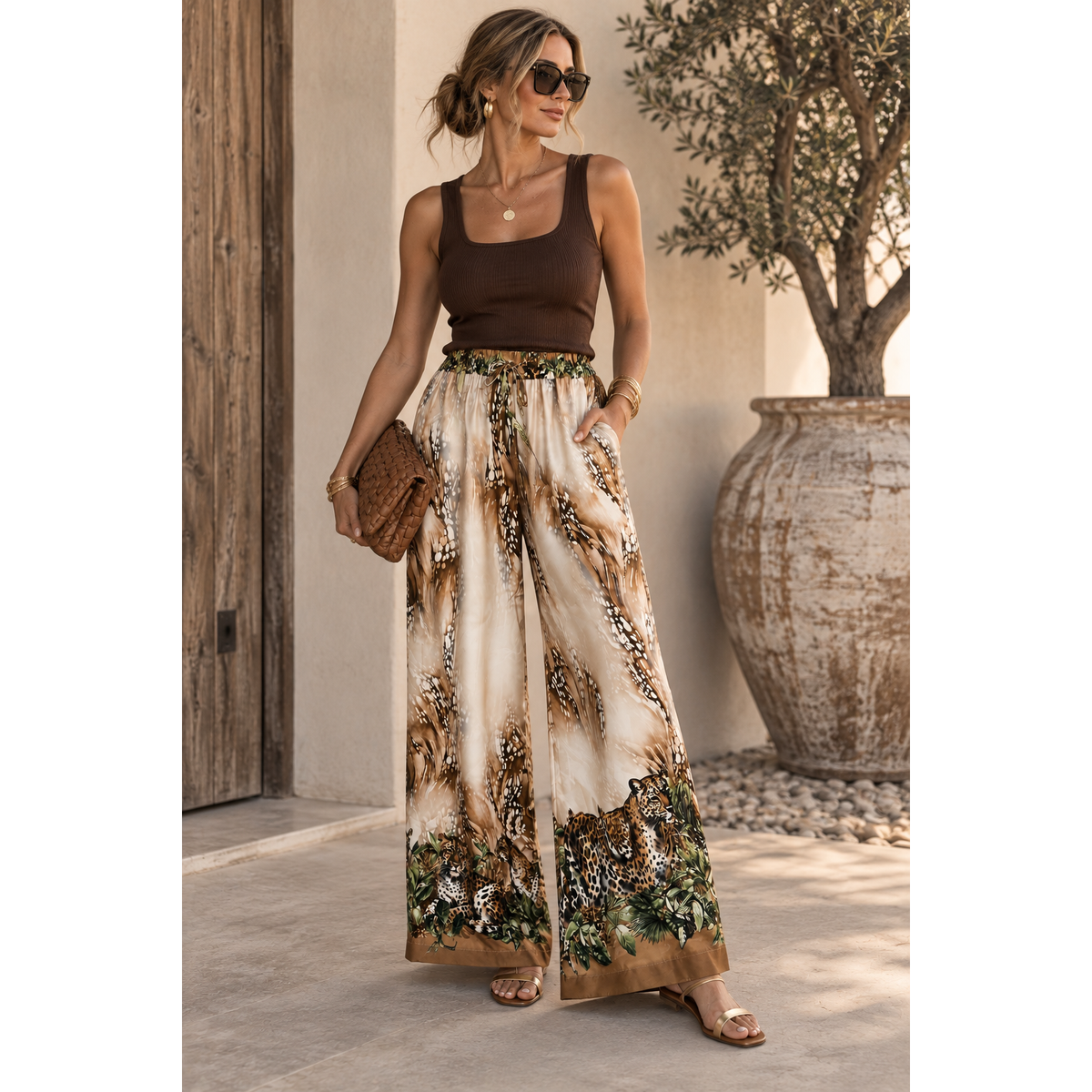 The Savanna Wide-Leg Pants