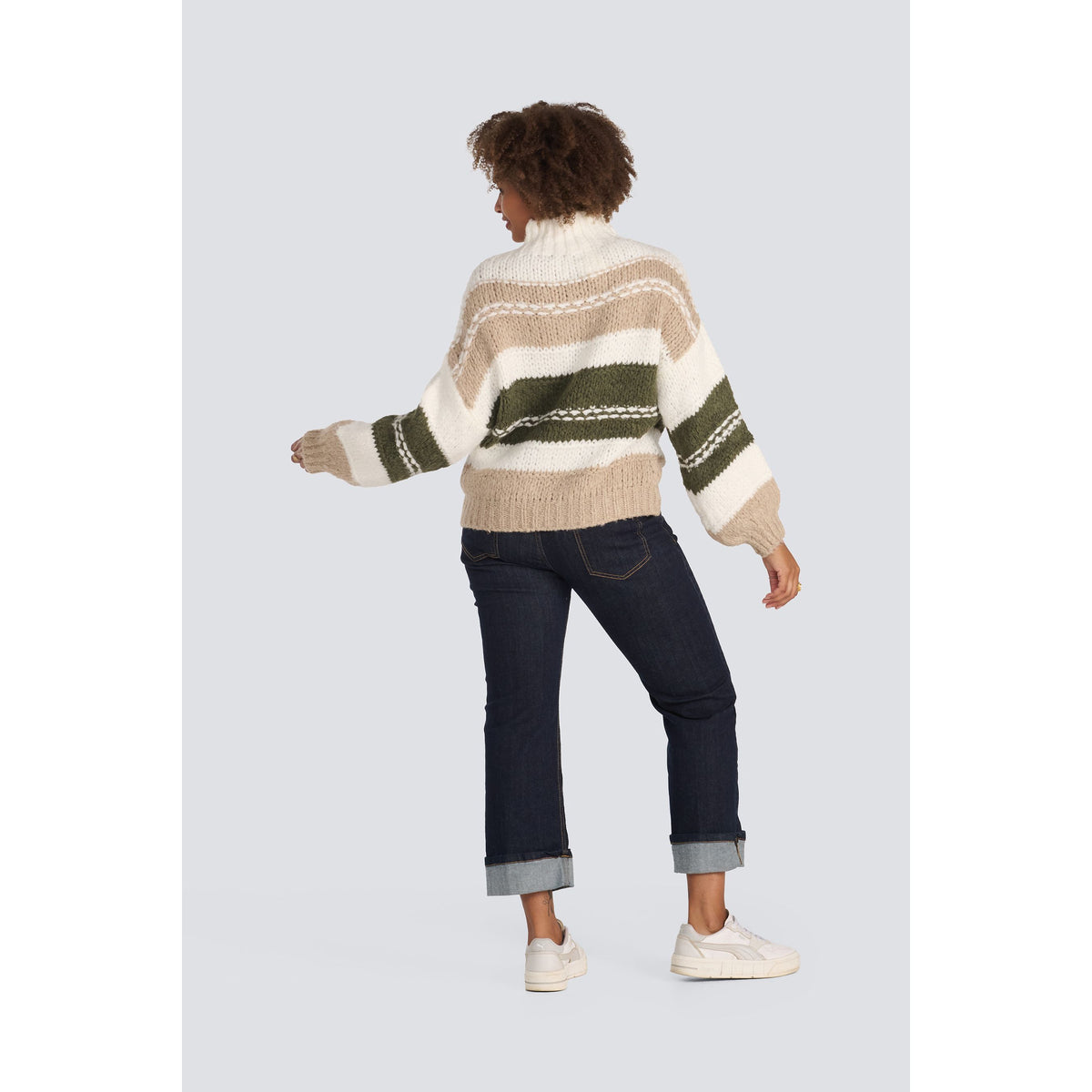 Chunky Striped Sweater