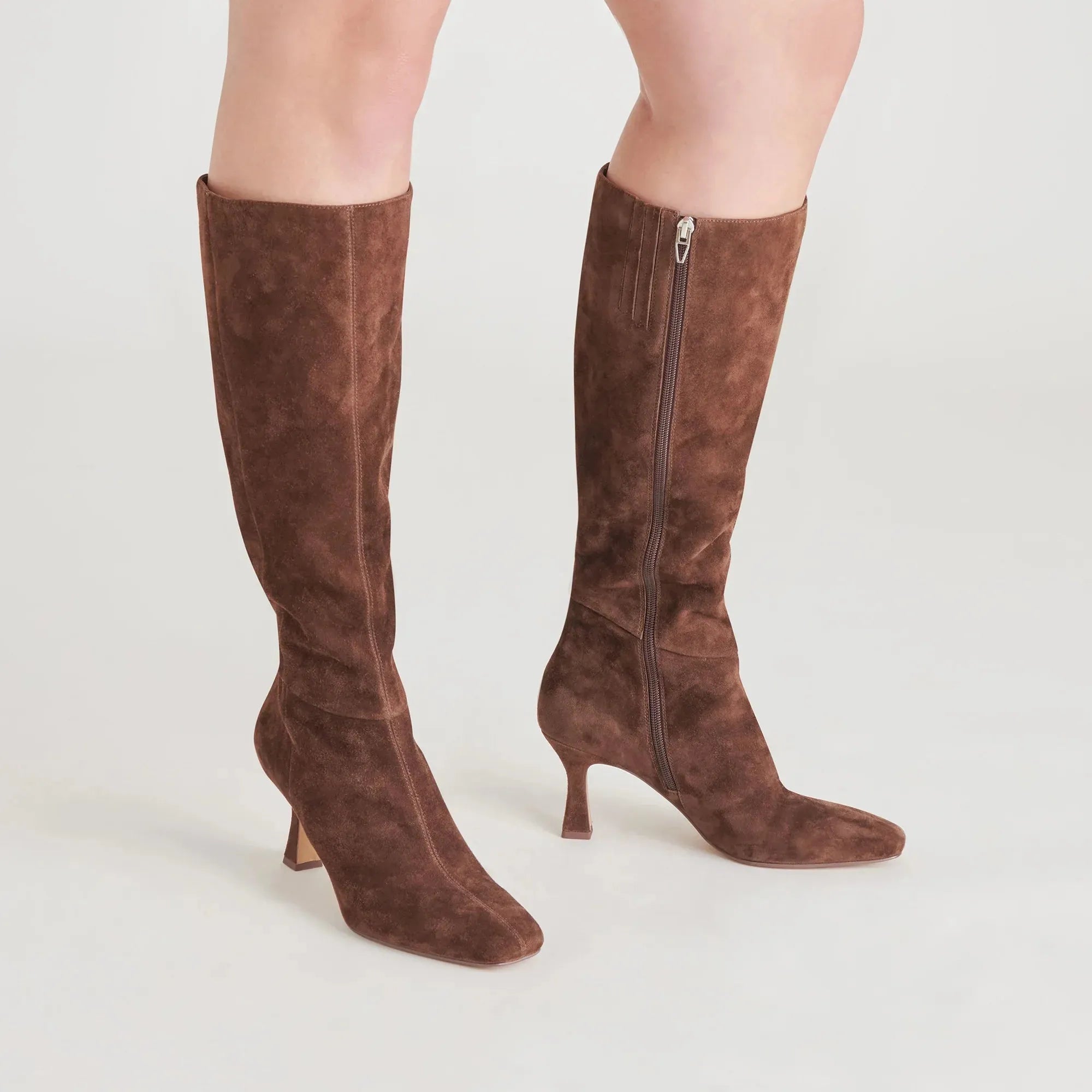 Gyra Brown Suede Boots