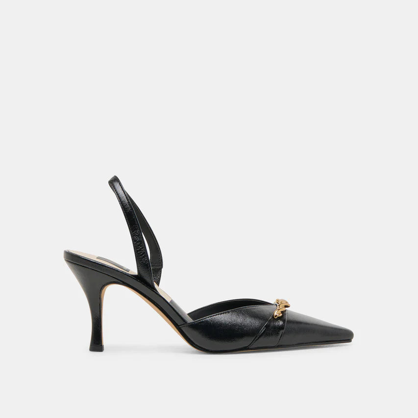 Hildan Black Leather