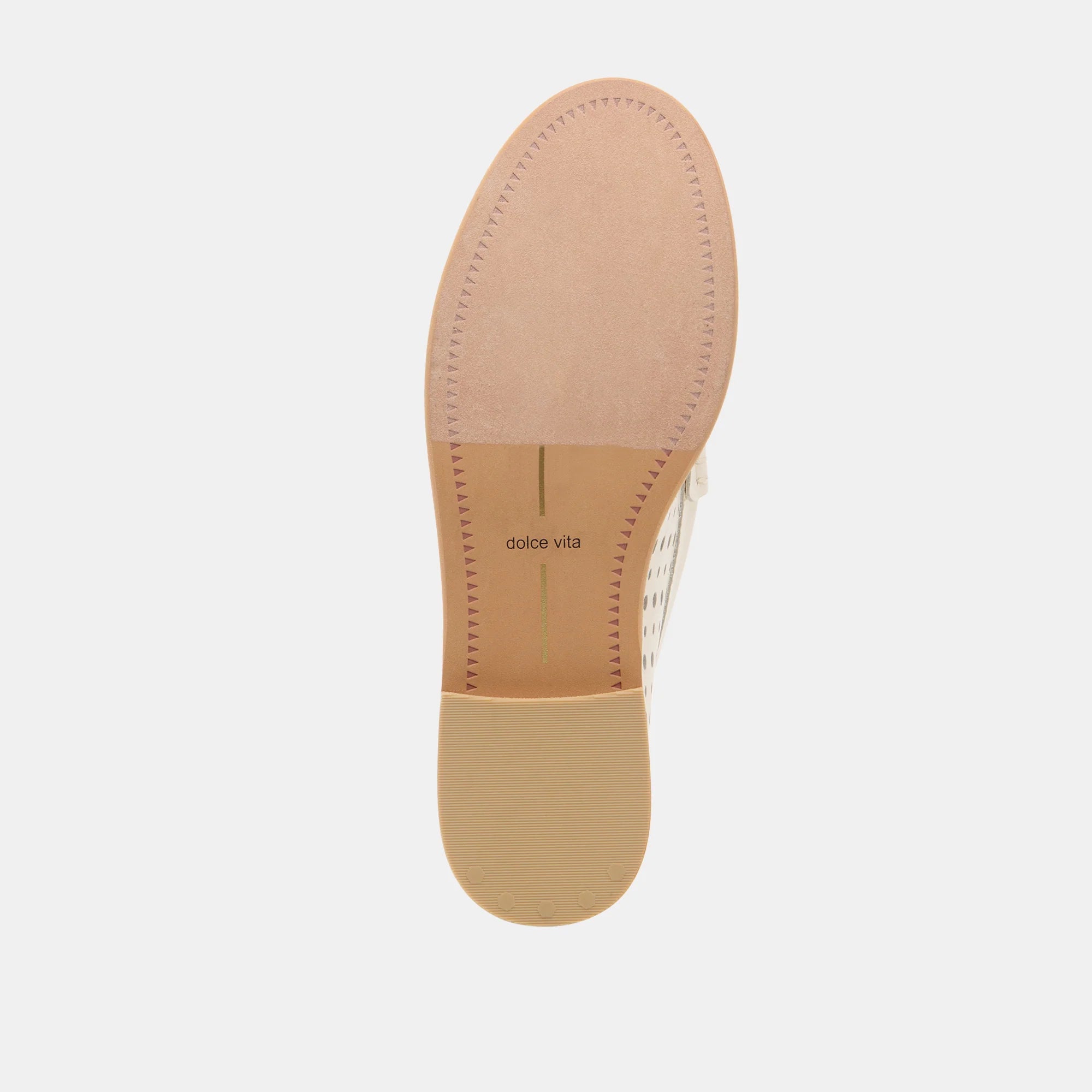 Wonda Off White Perf Suede
