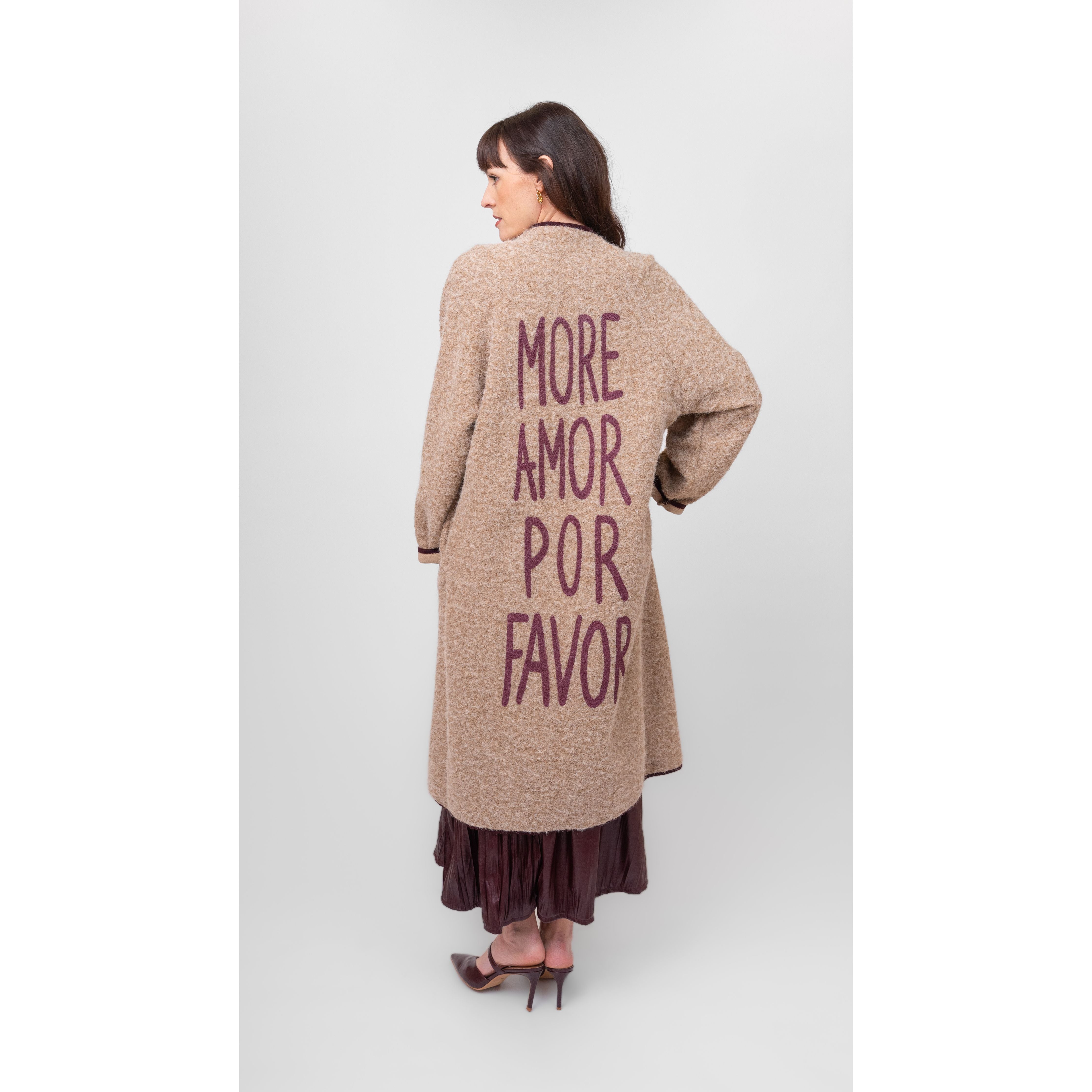 More Amour Por Favor Long Jacket/Cardigan