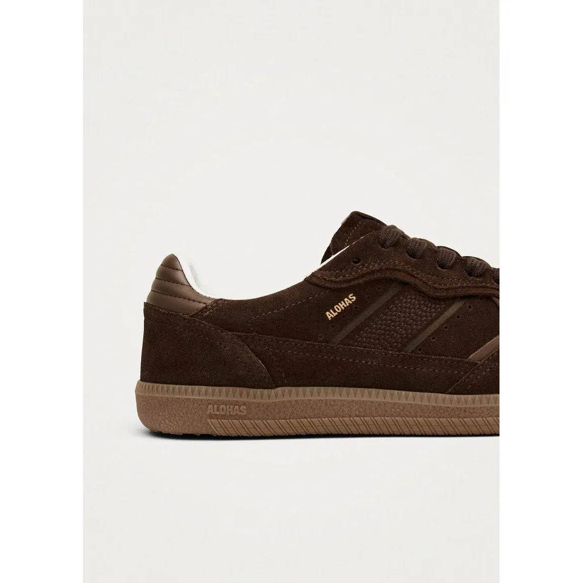 Alohas - Rife Chocolate Brown Leather Sneakers