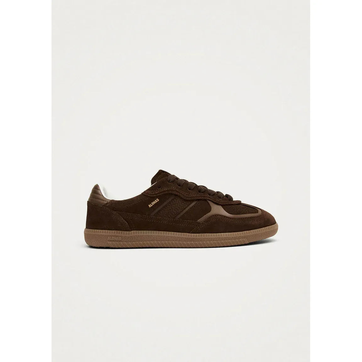 Alohas - Rife Chocolate Brown Leather Sneakers