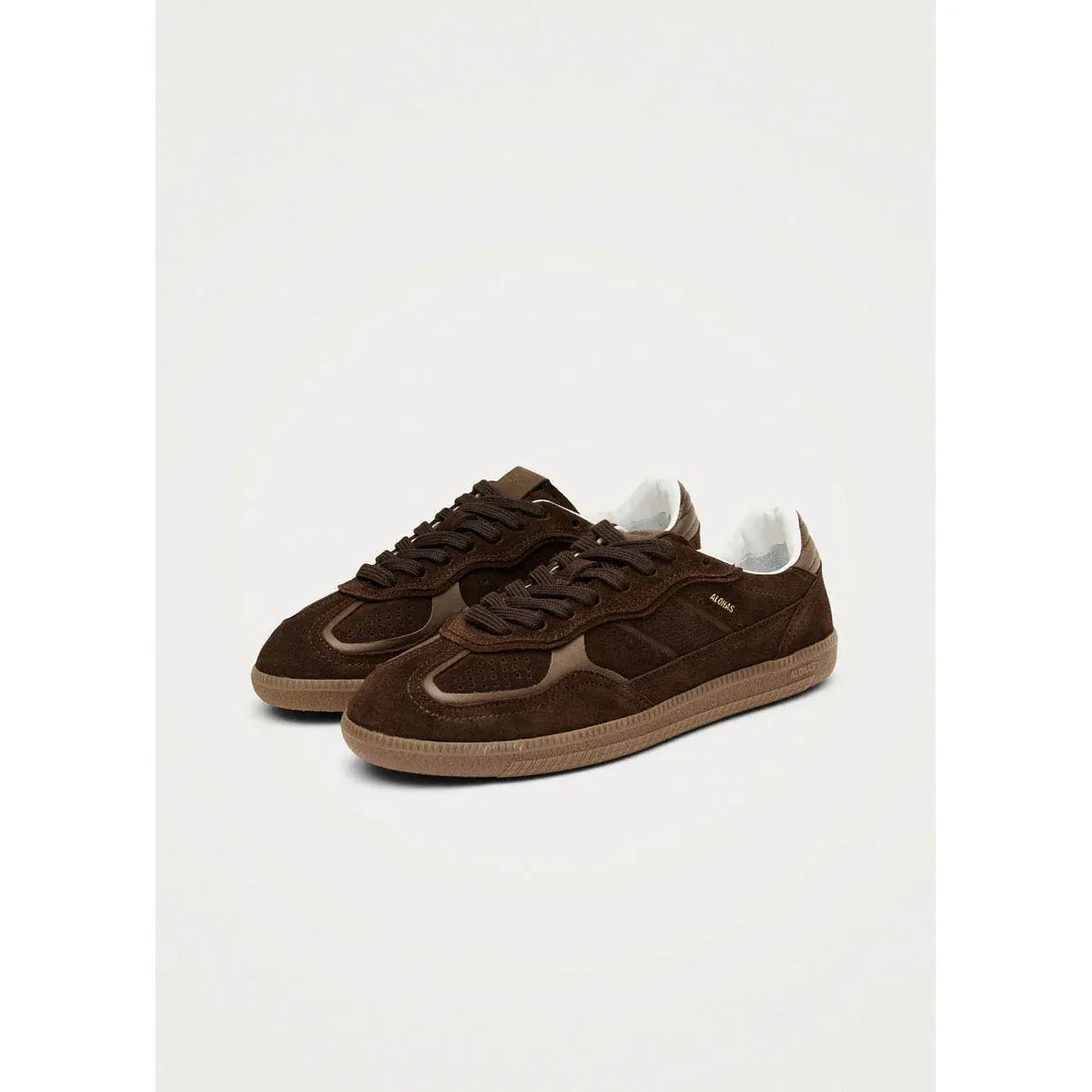 Alohas - Rife Chocolate Brown Leather Sneakers