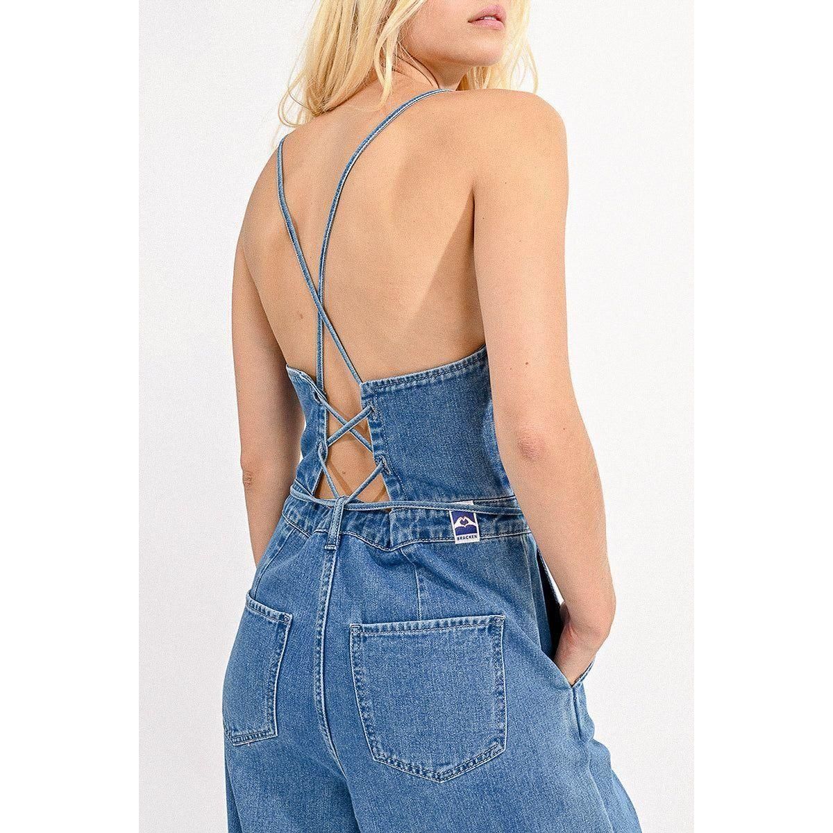 Denim Blue Jumpsuit