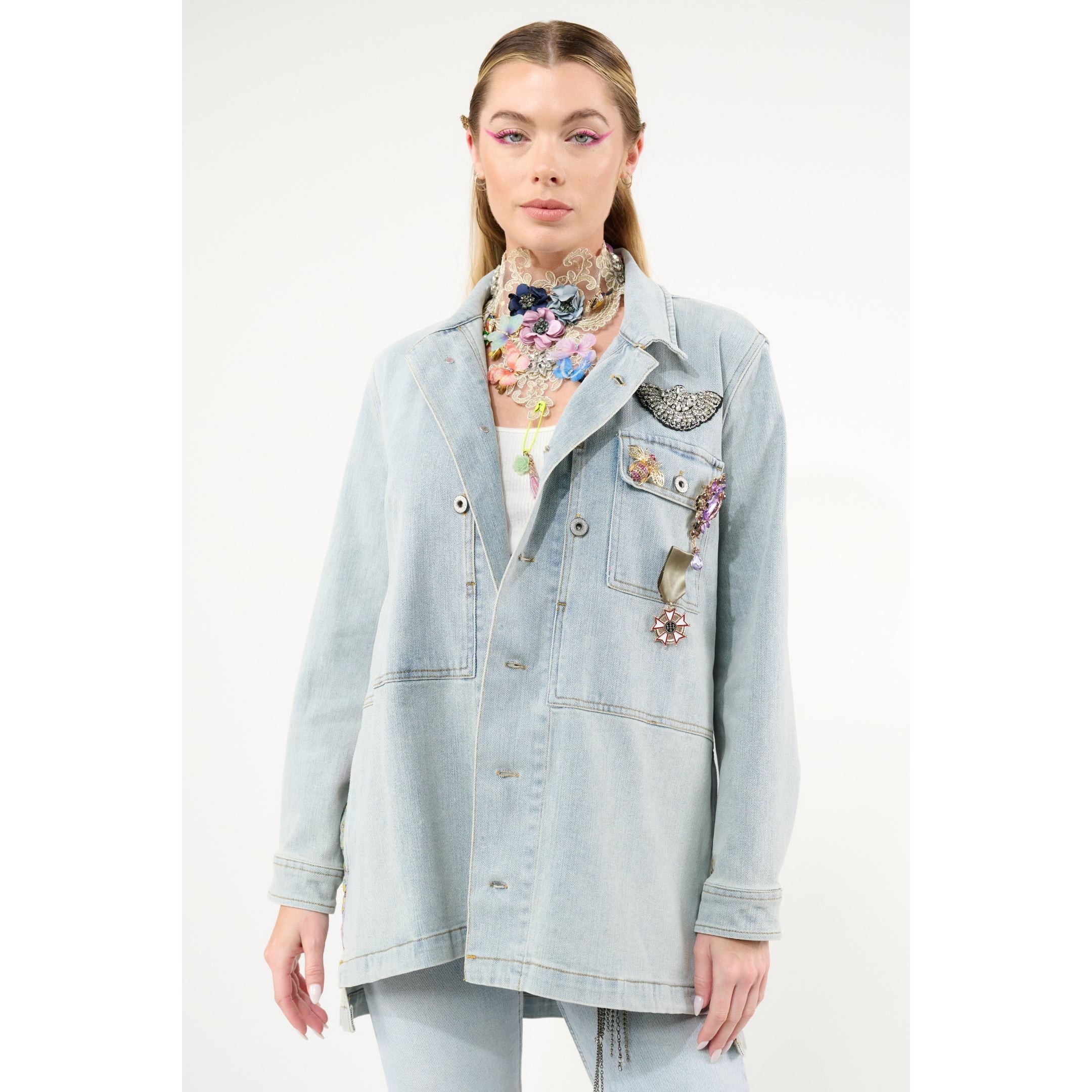 Susanna K. Jacket | Light Denim Blue