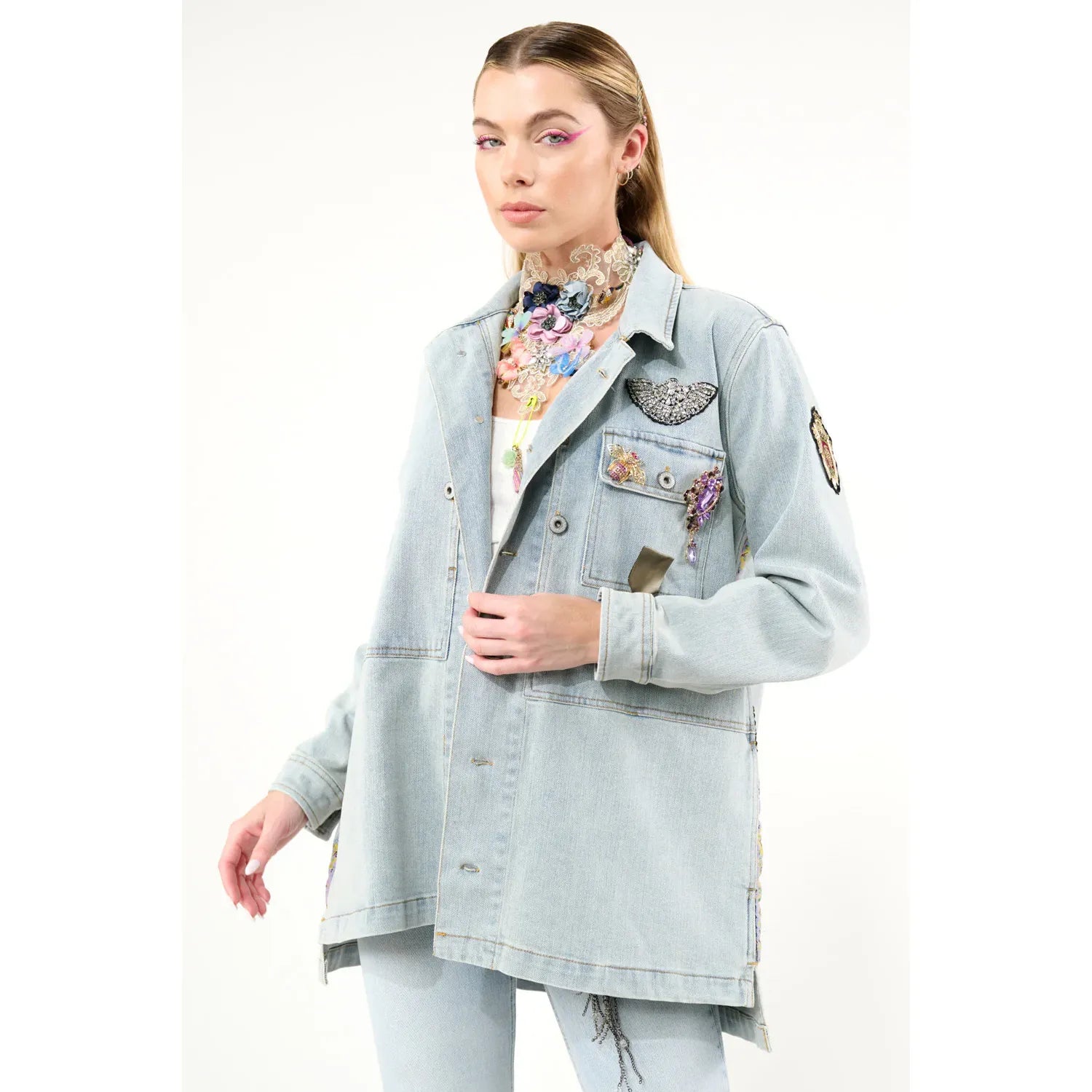 Susanna K. Jacket | Light Denim Blue