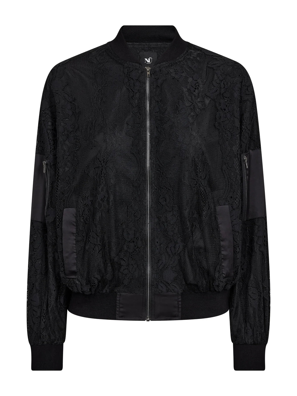 Essie Lace Bomber Jacket