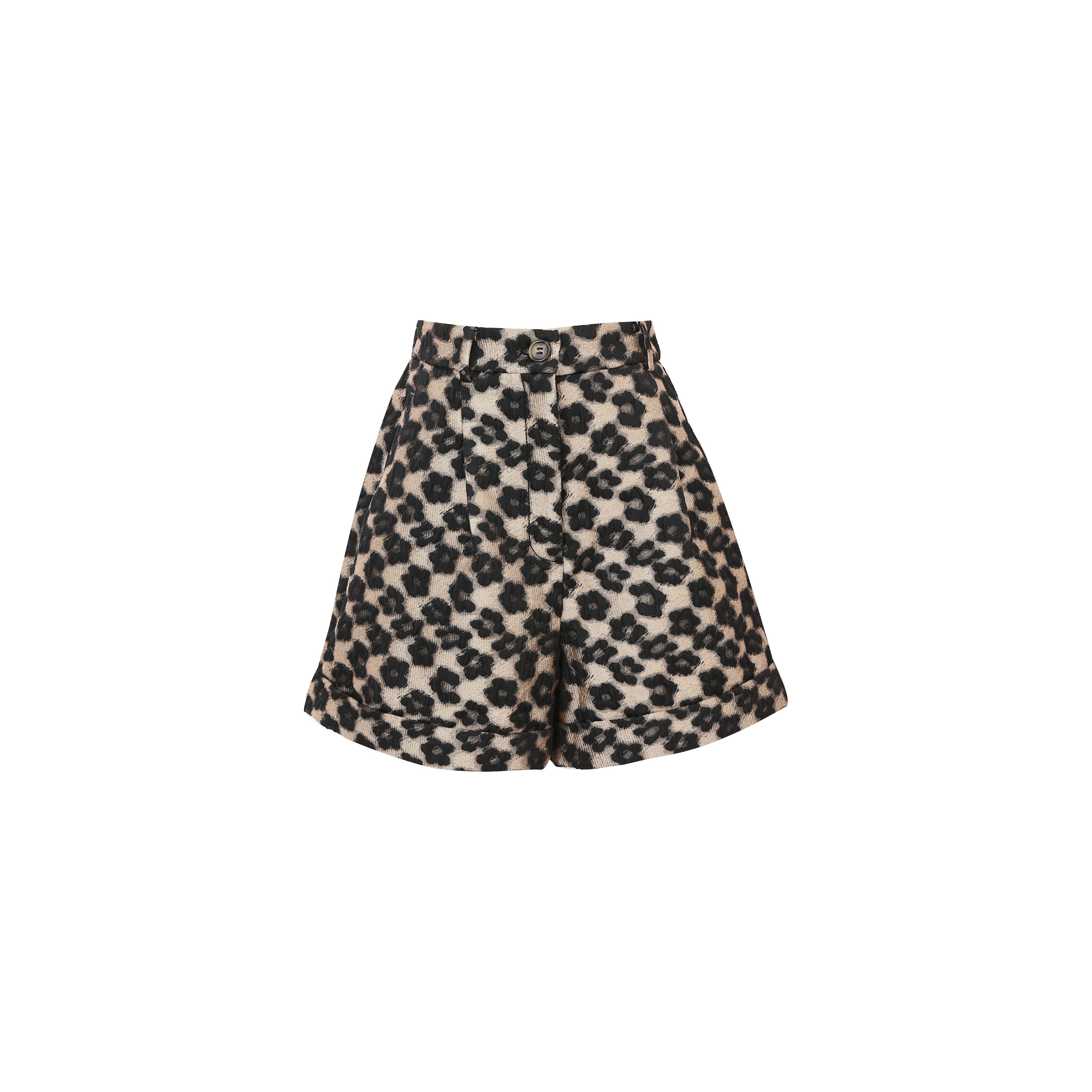 Leopard Shani Shorts